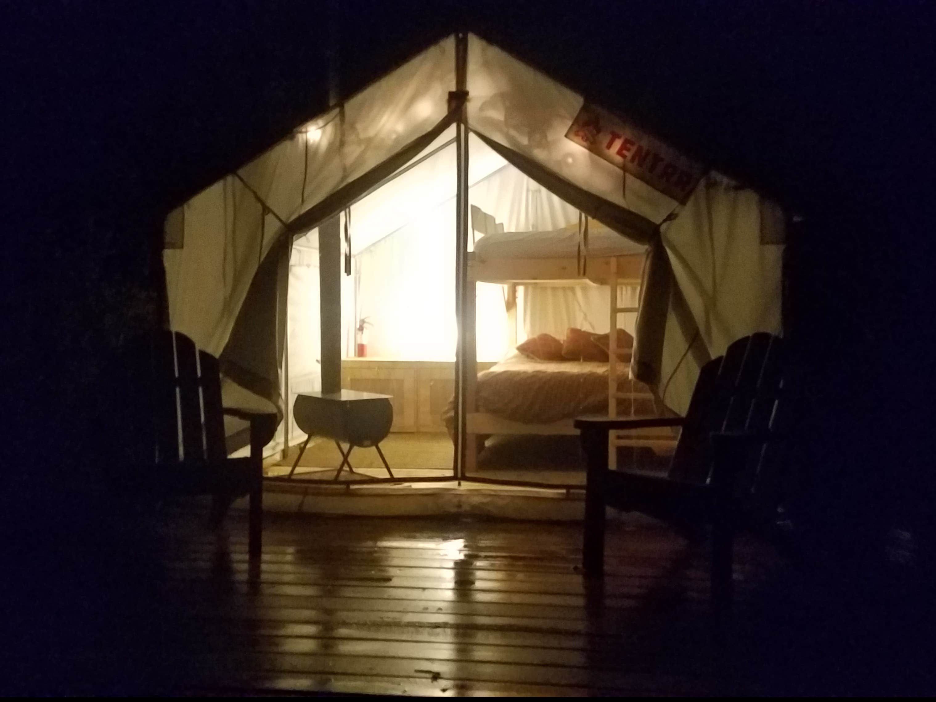 The Dyrt's photo of glamping accommodations at Horsefeathers Farm near Westernville, NY