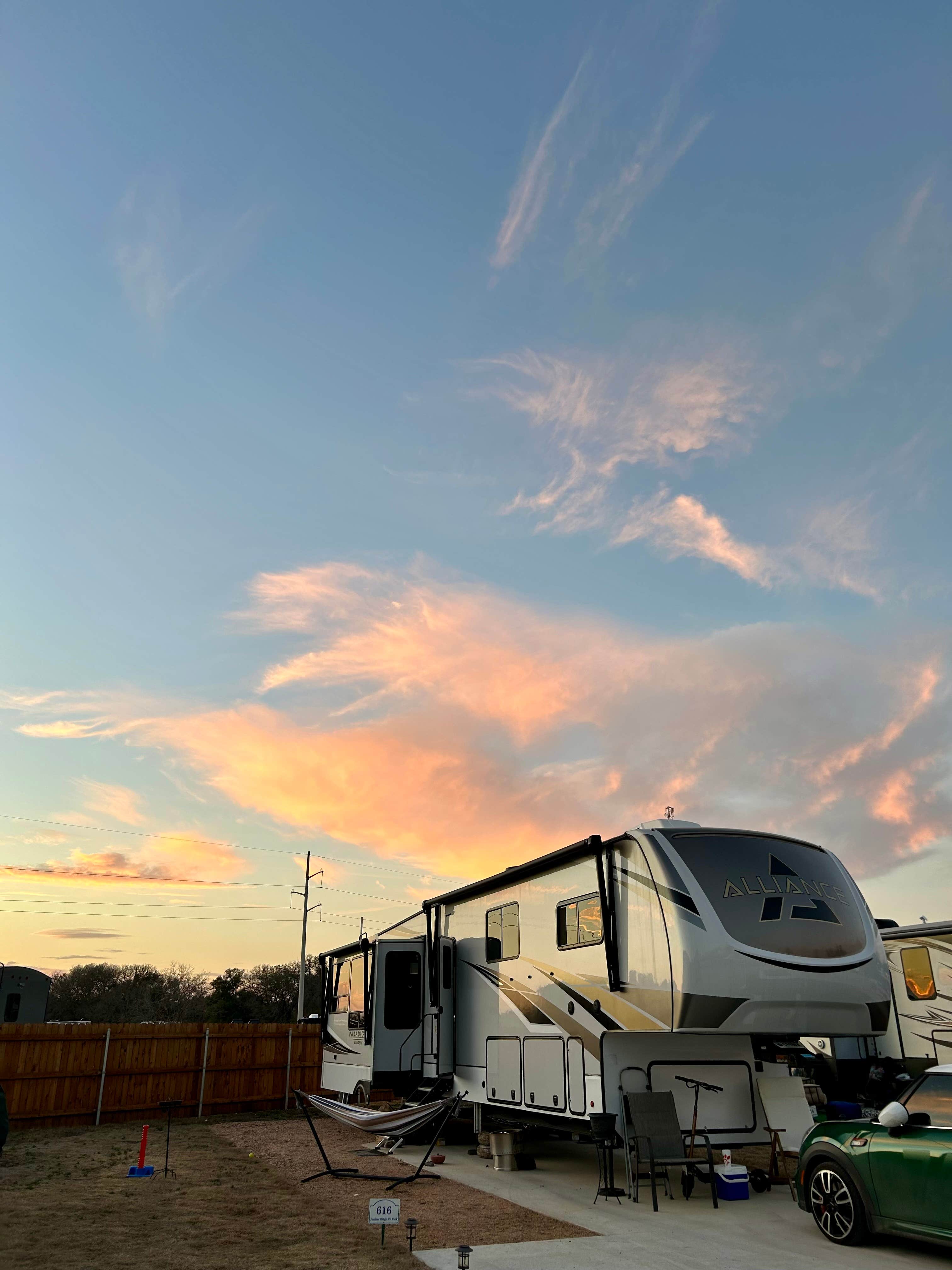 Jacob S.'s photo of rv camping at Juniper Ridge RV Village near Lampasas, TX
