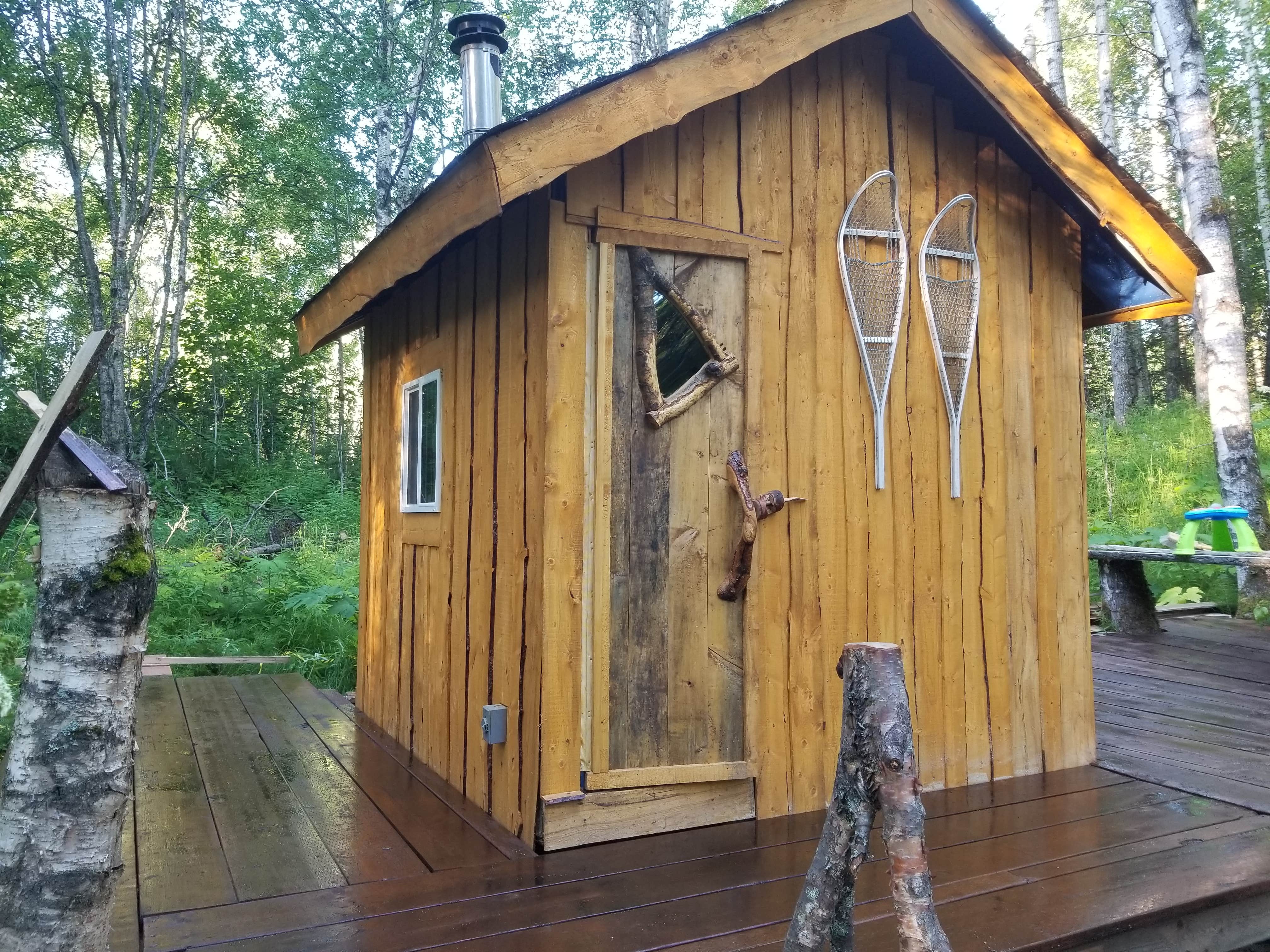 Camper-submitted photo at Tiny Trapper Cabin near Palmer, AK