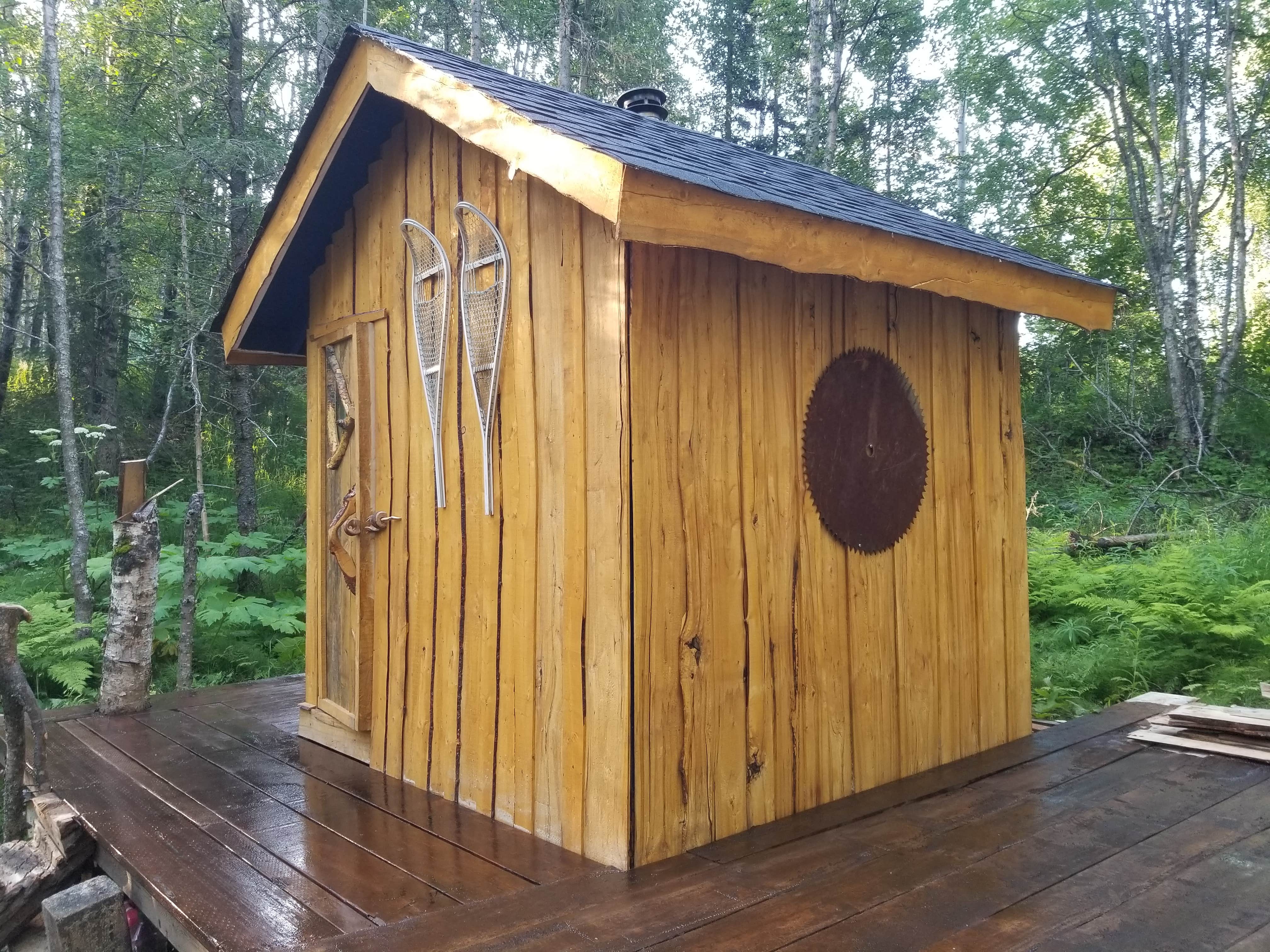 Camper-submitted photo at Tiny Trapper Cabin near Palmer, AK