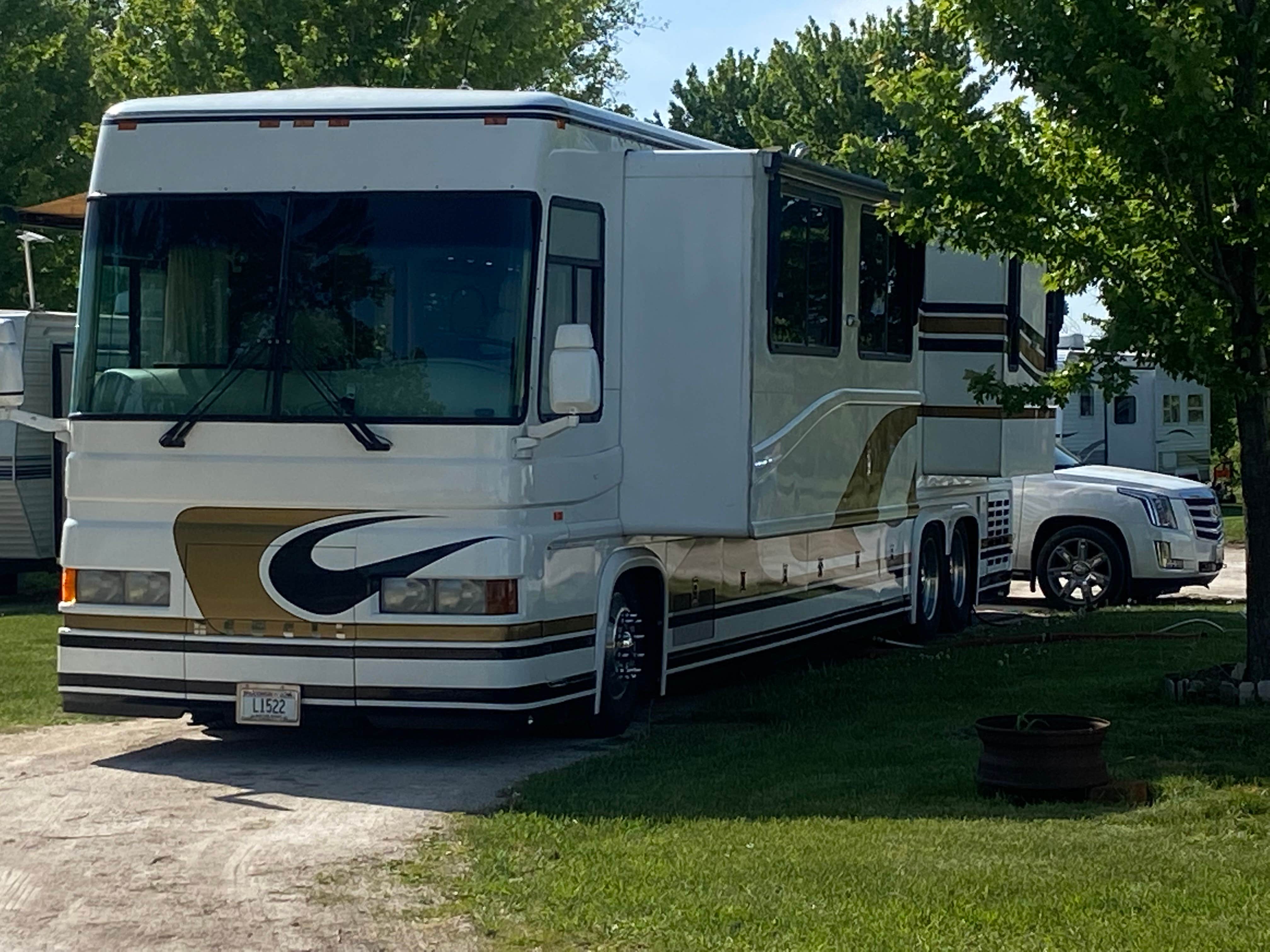 Martin S.'s photo of rv camping at OshVegas Palms RV Resort near Kiel, WI