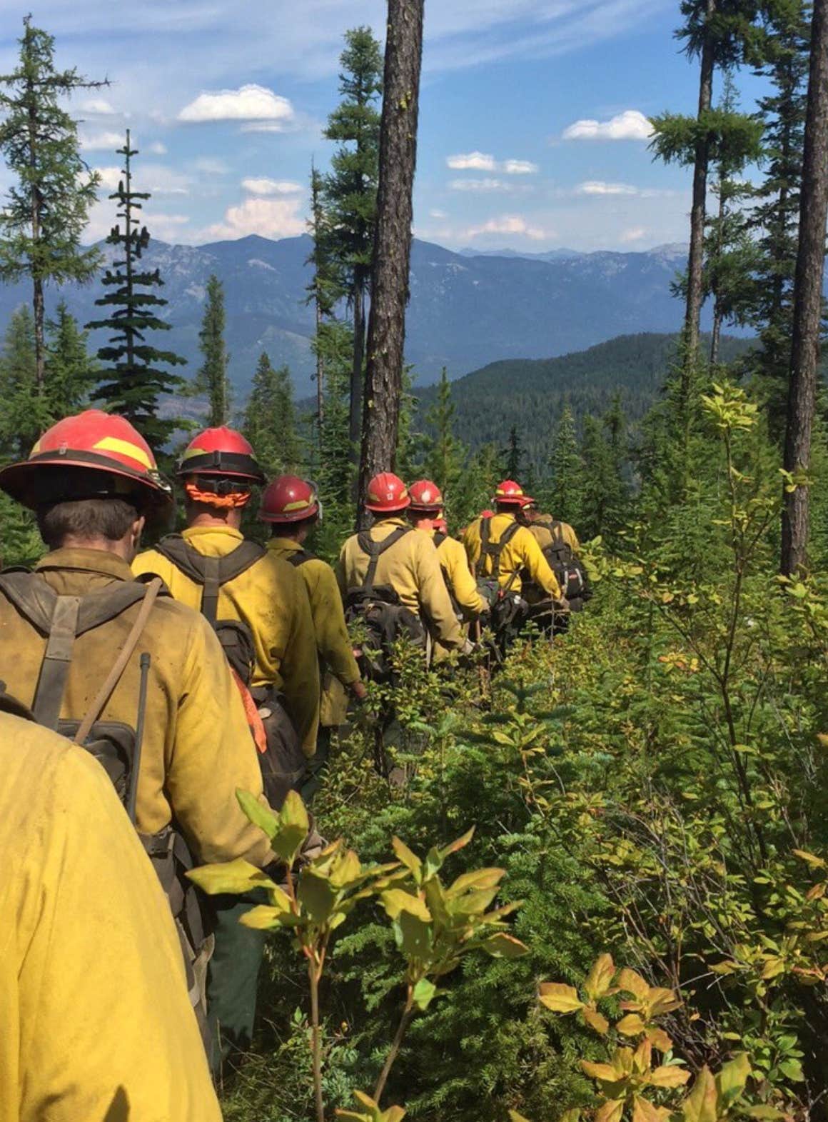 Camper-submitted photo at Deer Ridge Lookout near Bonners Ferry, ID
