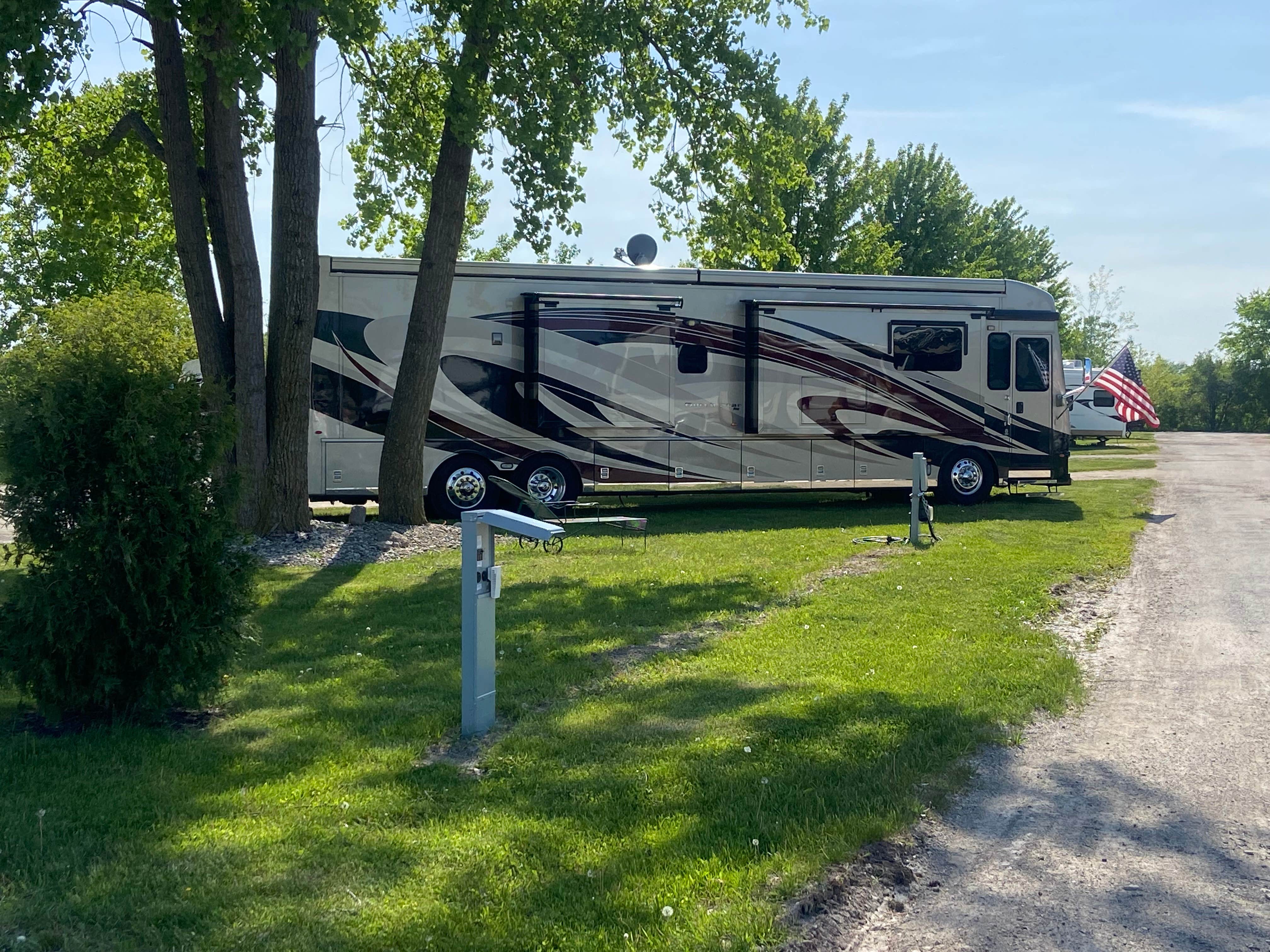 Camper-submitted photo at OshVegas Palms RV Resort near Menasha, WI