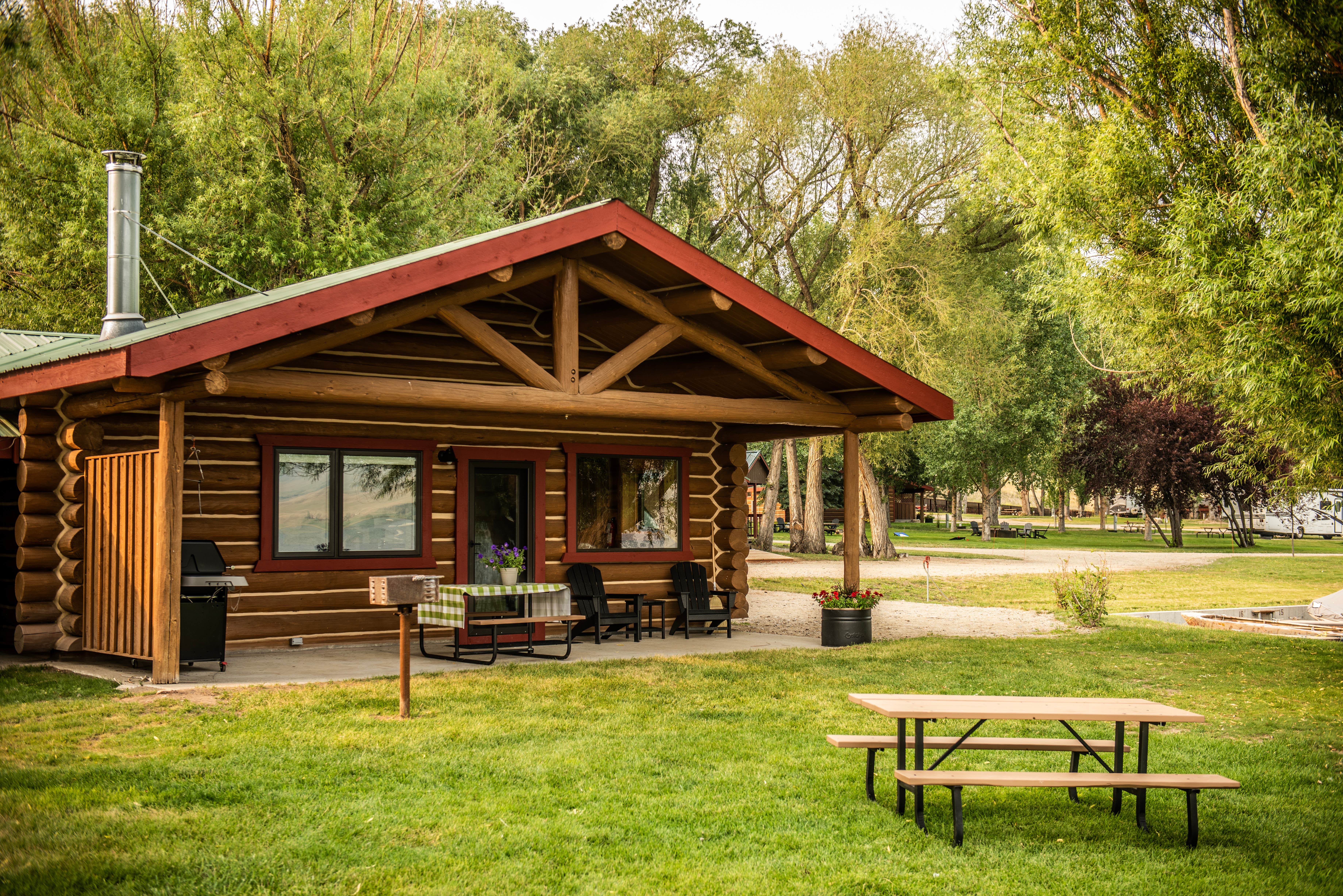 Camper-submitted photo at Lakeshore Cabins and Campground near Norris, MT