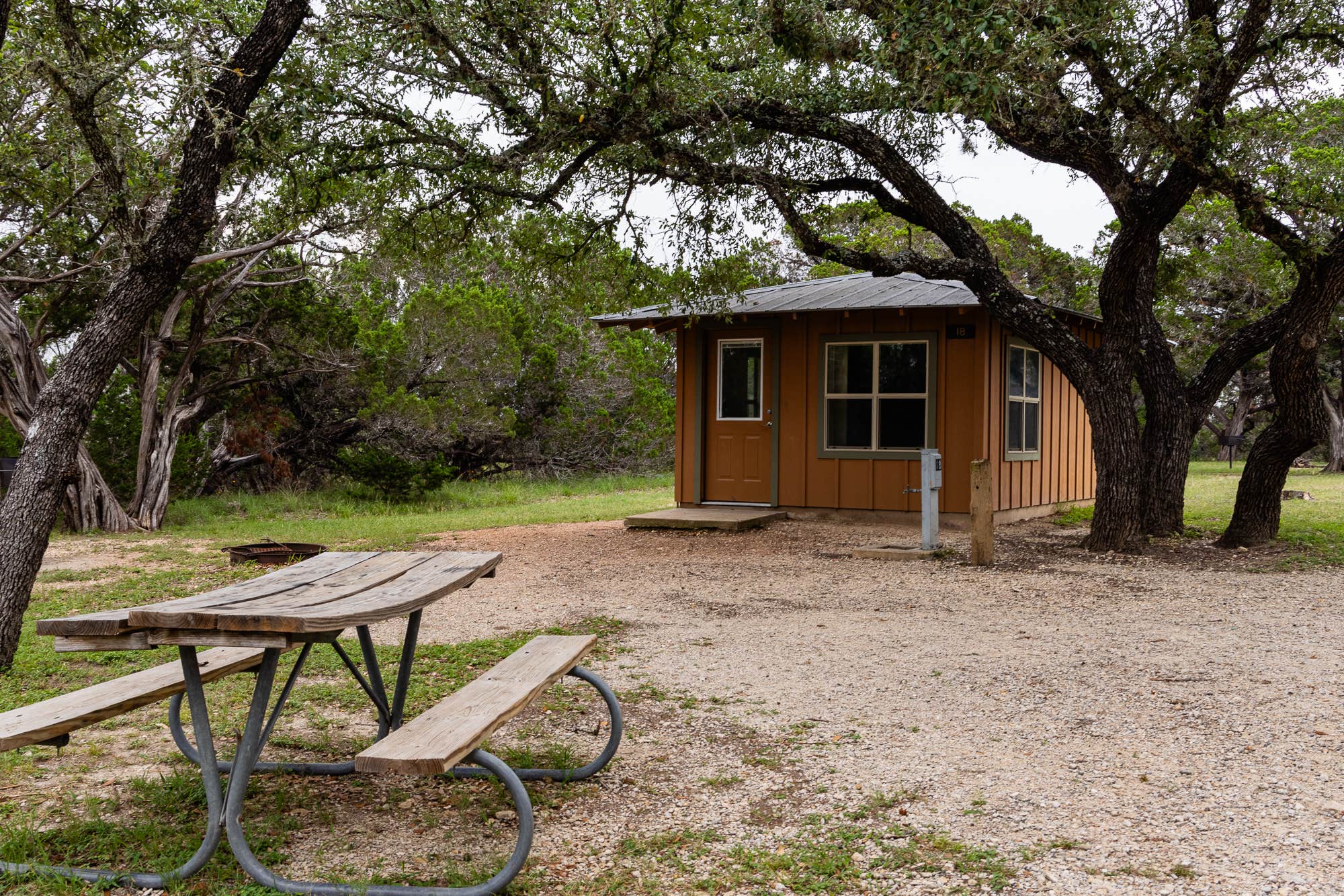 Rain T.'s photo of glamping accommodations at Kerrville-Schreiner Park near Fredericksburg, TX