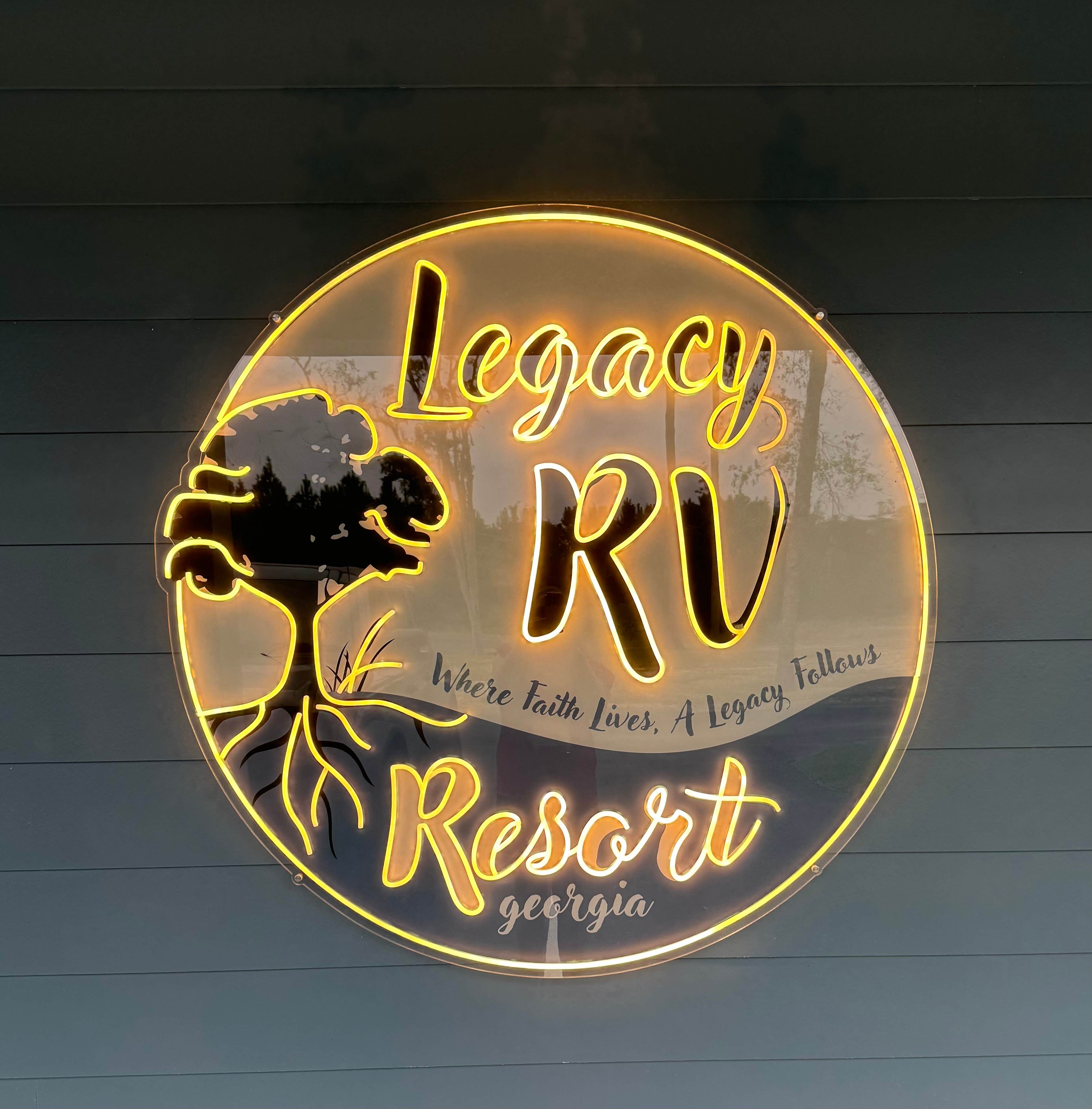 Camping near Barrington County Park - TEMPORARILY CLOSED: Legacy RV Resort, Darien, Georgia