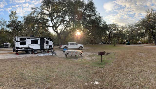 S L.'s photo of rv camping at Stephen Foster Folk Culture Center State Park Campground near White Springs, FL