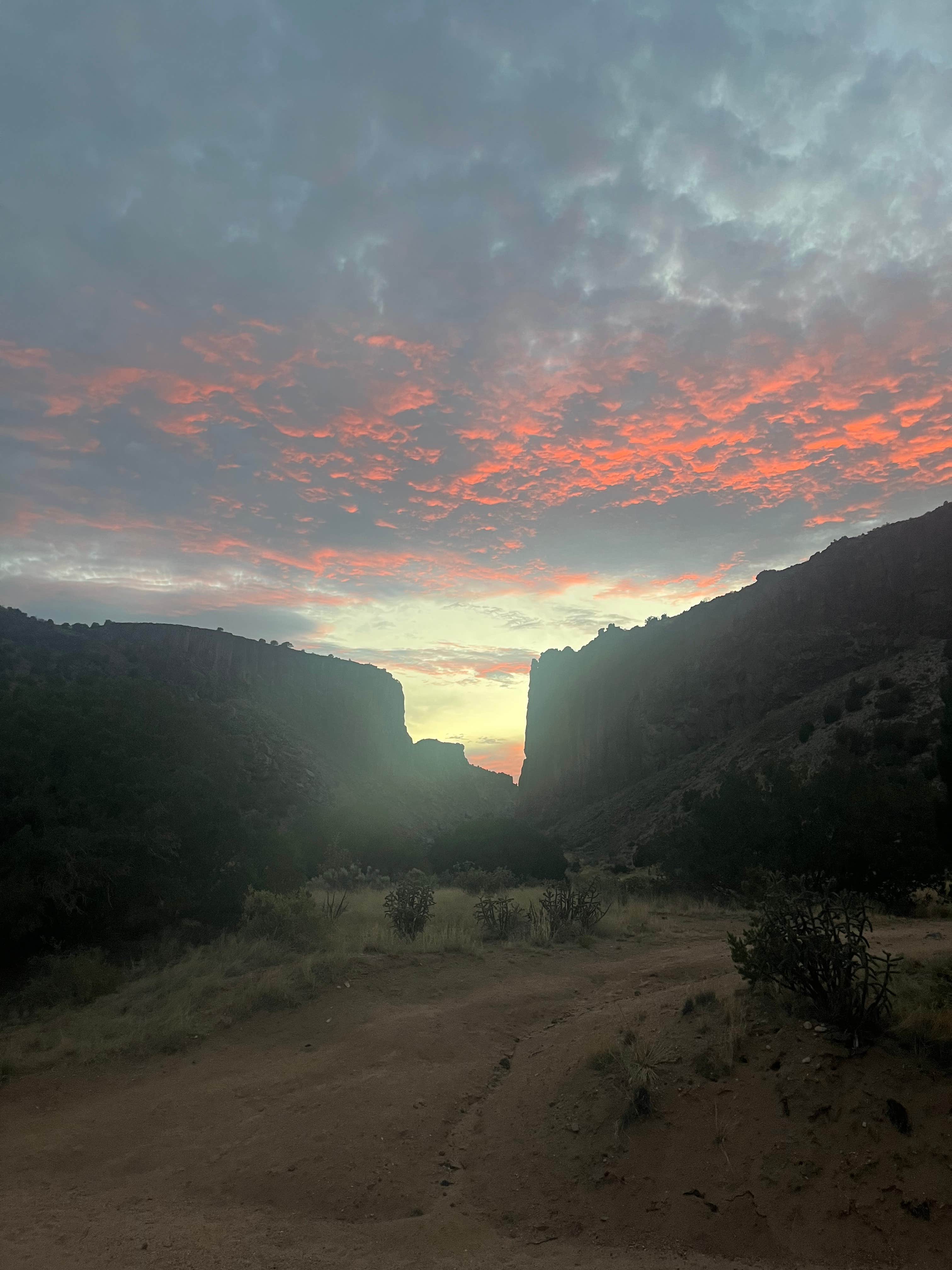 Jeff V.'s photo of a dispersed camping area at Santa Fe BLM Dispersed Campsite near Cleveland, NM