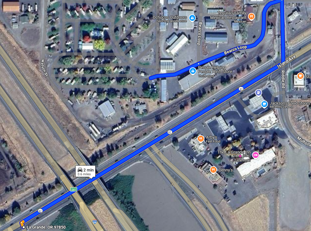 Camping near Summit Guard Station Bunkhouse: La Grande Rendezvous RV Park, La Grande, Oregon