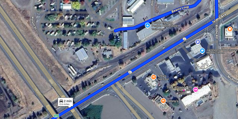 Camper submitted image from La Grande Rendezvous RV Park