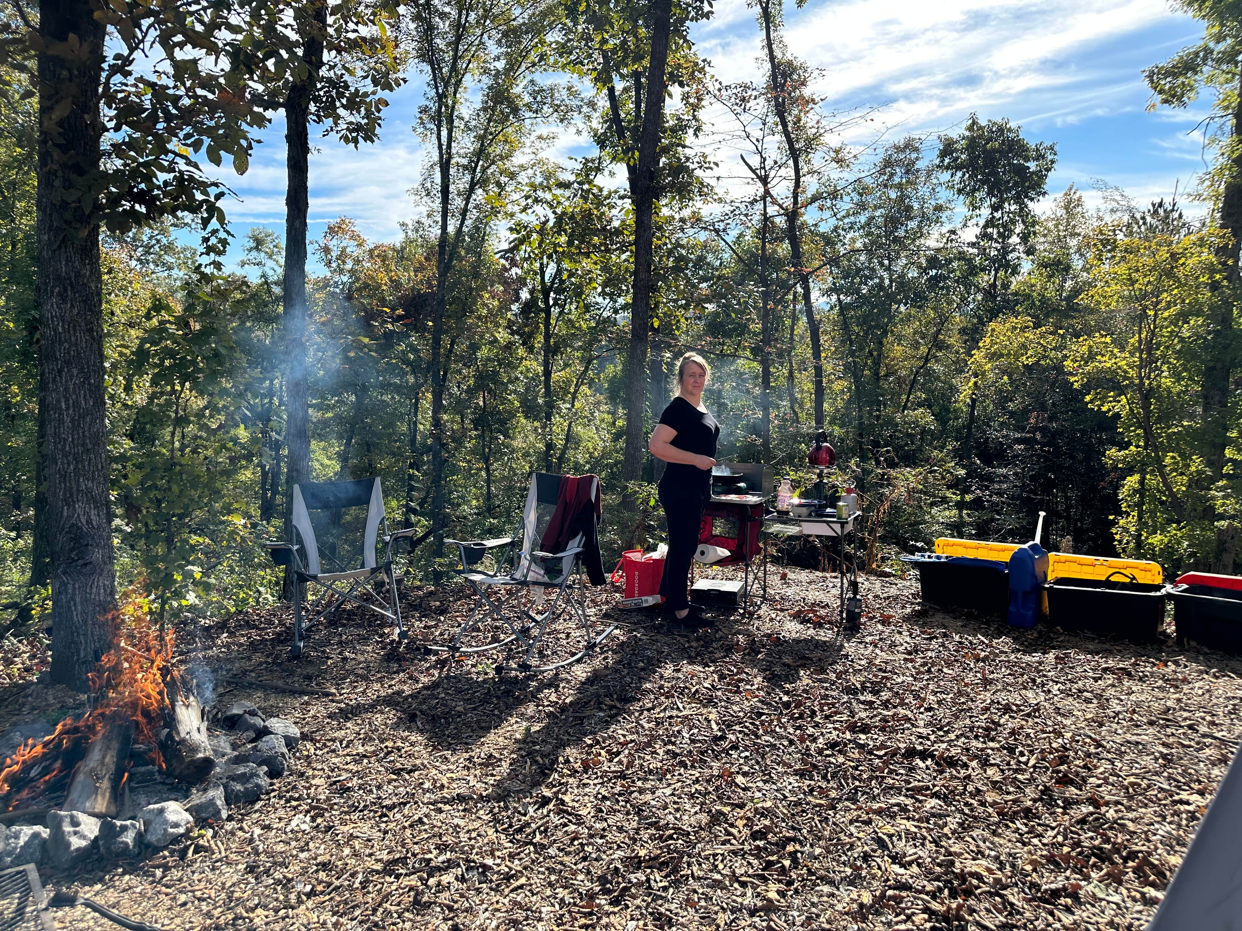 Teo K.'s photo at Overland Camping Ocoee near Cleveland, TN