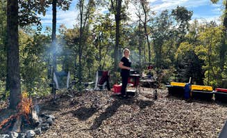 Teo K.'s photo of tent camping at Overland Camping Ocoee near Copperhill, TN