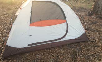 Melanie  B.'s photo of tent camping at Jay B. Starkey Wilderness Park near Tampa, FL