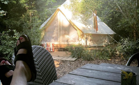 Mandi B.'s photo at Campside Michigan near Dune Acres, IN