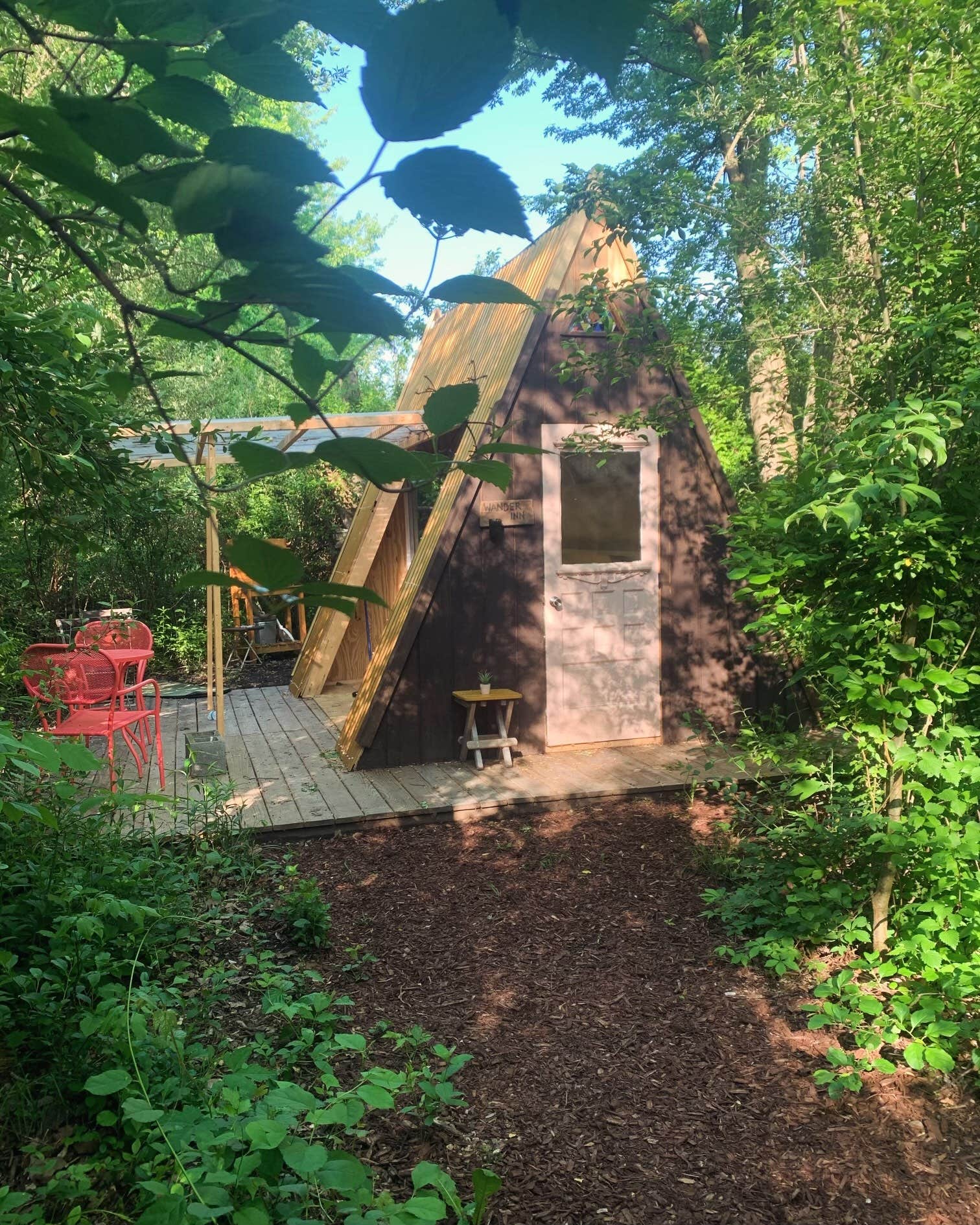 Mandi B.'s photo of a cabin at Campside Michigan near Niles, MI