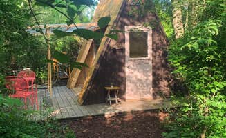 Mandi B.'s photo of a cabin at Campside Michigan near Westville, IN