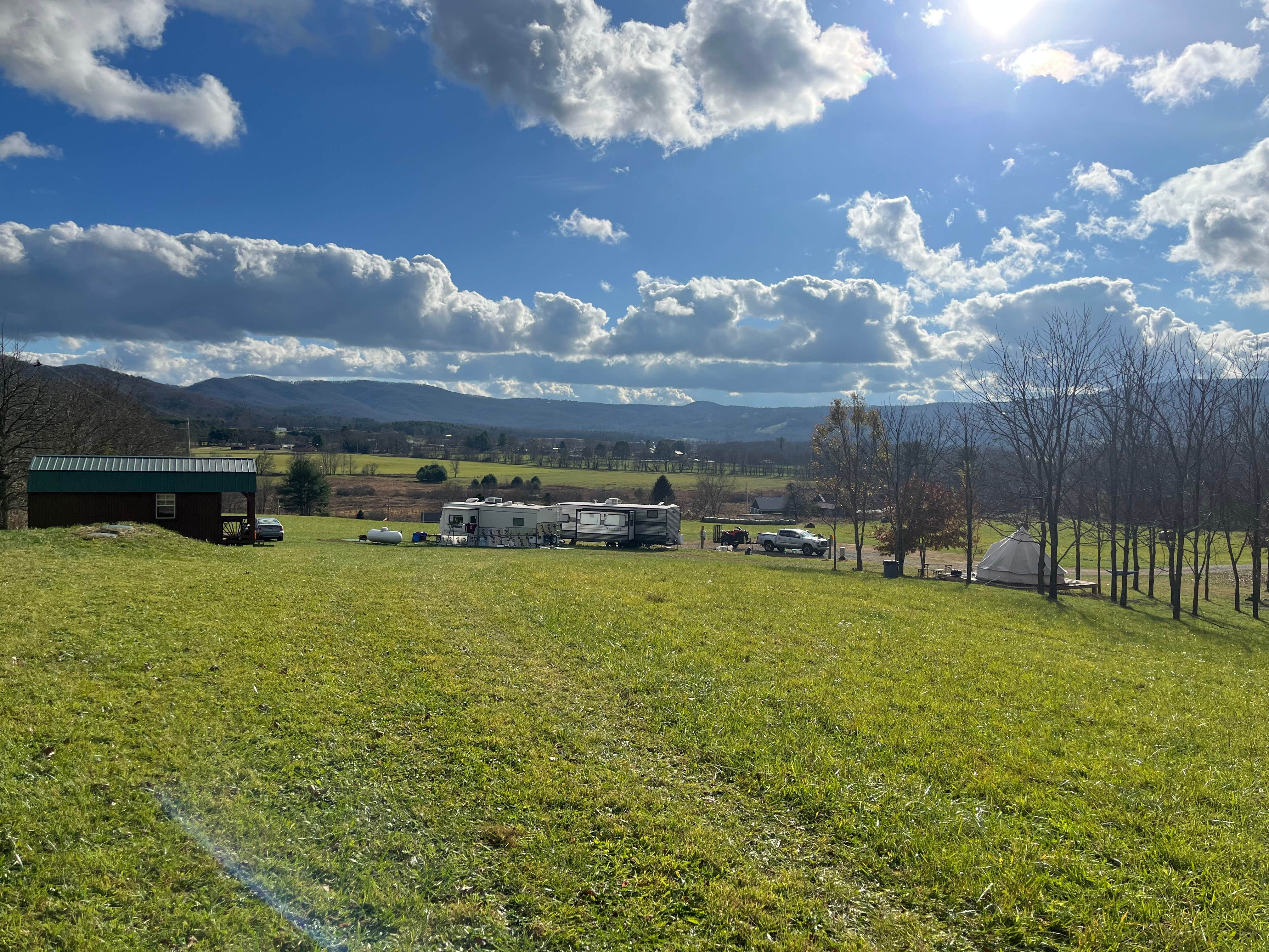 Camping near Holston Mountain Area: Tri Mountain View, Shady Valley, Tennessee