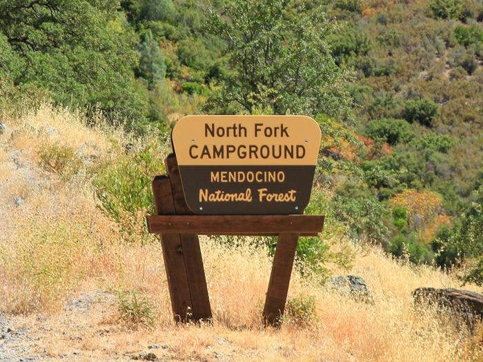 Camper submitted image from North Fork Campground Mendocino National Forest — Mendocino National Forest - 2