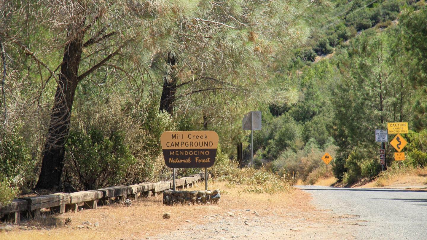 Camper submitted image from Mill Creek Mendocino National Forest — Mendocino National Forest - 2