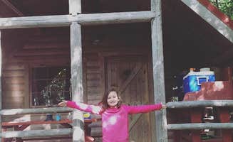 Michelle O.'s photo of a cabin at Wagon Trail Campground near Menominee, MI