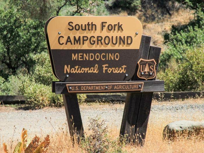 Camper submitted image from South Fork Campground Mendocino National Forest — Mendocino National Forest - 4