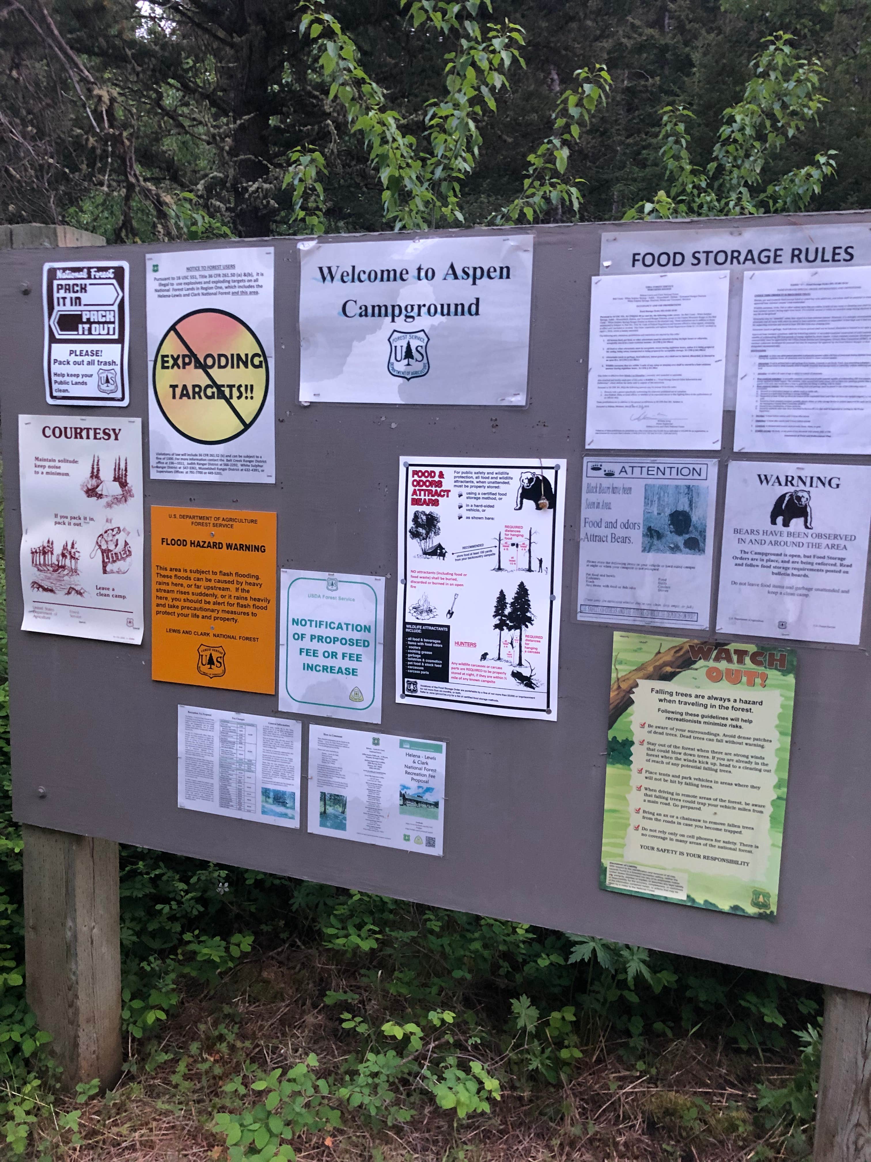 Camper-submitted photo at Aspen Campground near Nye, MT