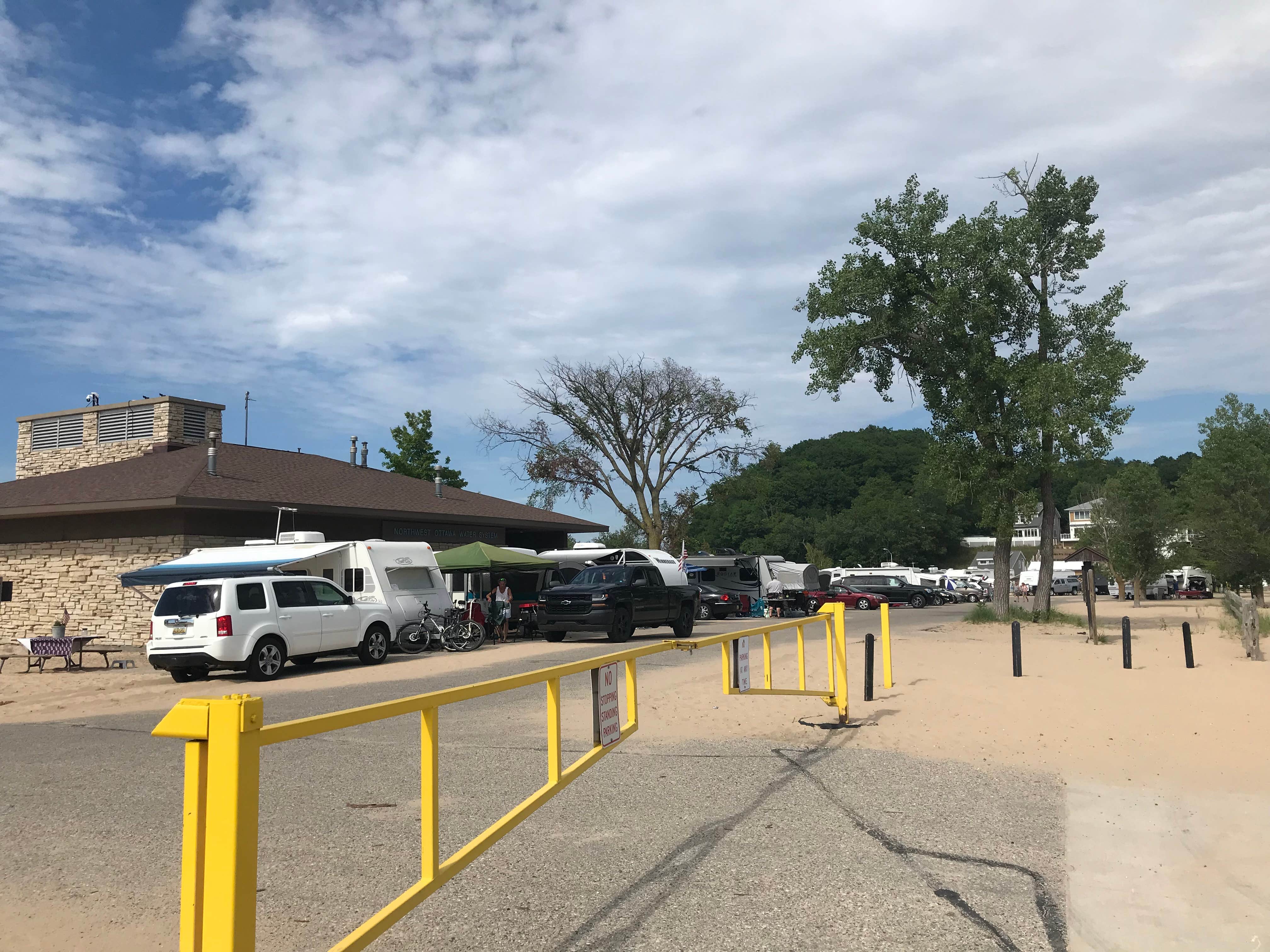 Kelsey G.'s photo of rv camping at Grand Haven State Park Campground near Spring Lake, MI
