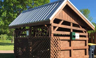 Janet R.'s photo of a cabin at Kreher RV Park near Hayward, WI