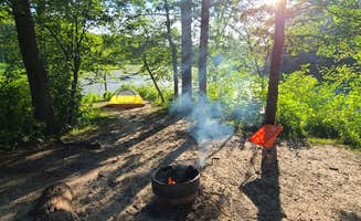 Tori K.'s photo of tent camping at Lake Maria State Park Campground near Crystal, MN