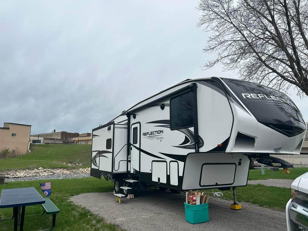 Tori K.'s photo of rv camping at Sauk River City Park near Garfield, MN