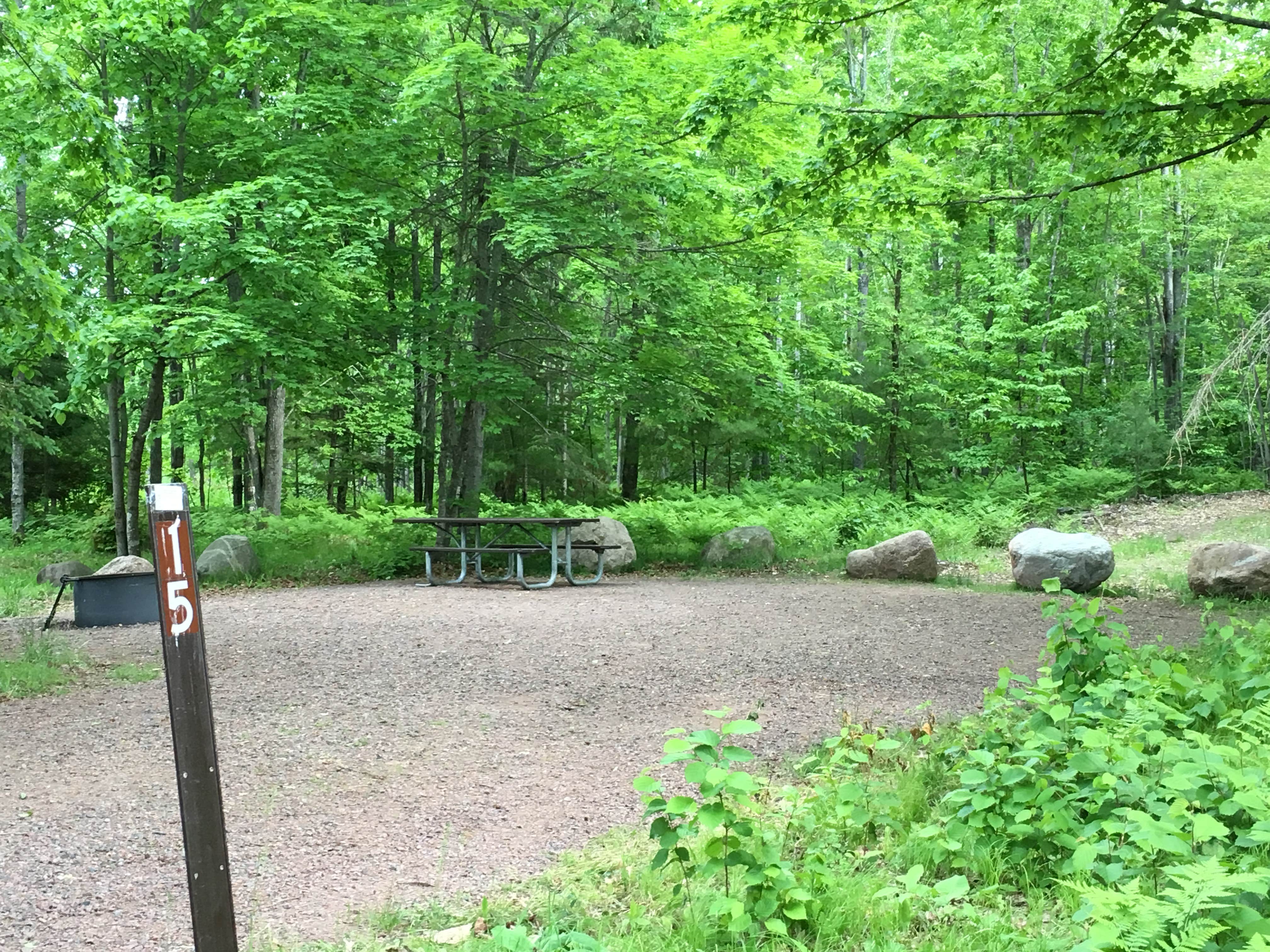 Camper-submitted photo at Birch Grove Campground near Port Wing, WI