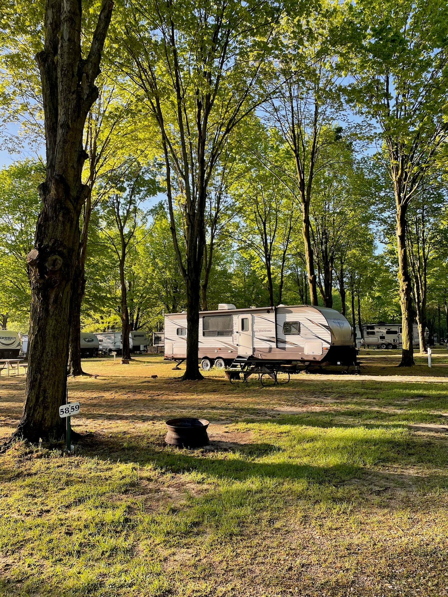 The Dyrt's photo of rv camping at Forest Haven near Bremen, IN
