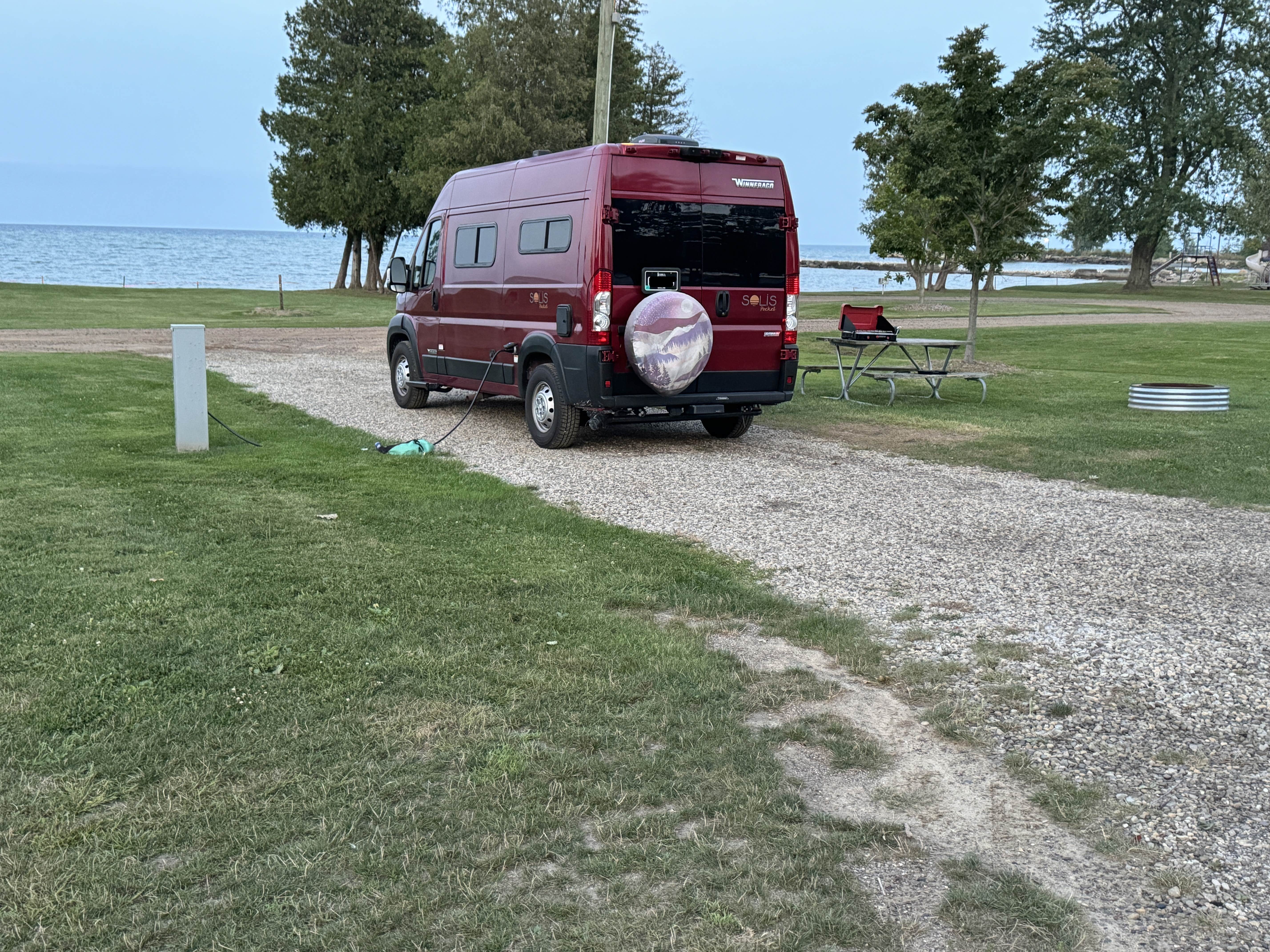 Lee D.'s photo of rv camping at Stafford County Park Campground near Cass City, MI