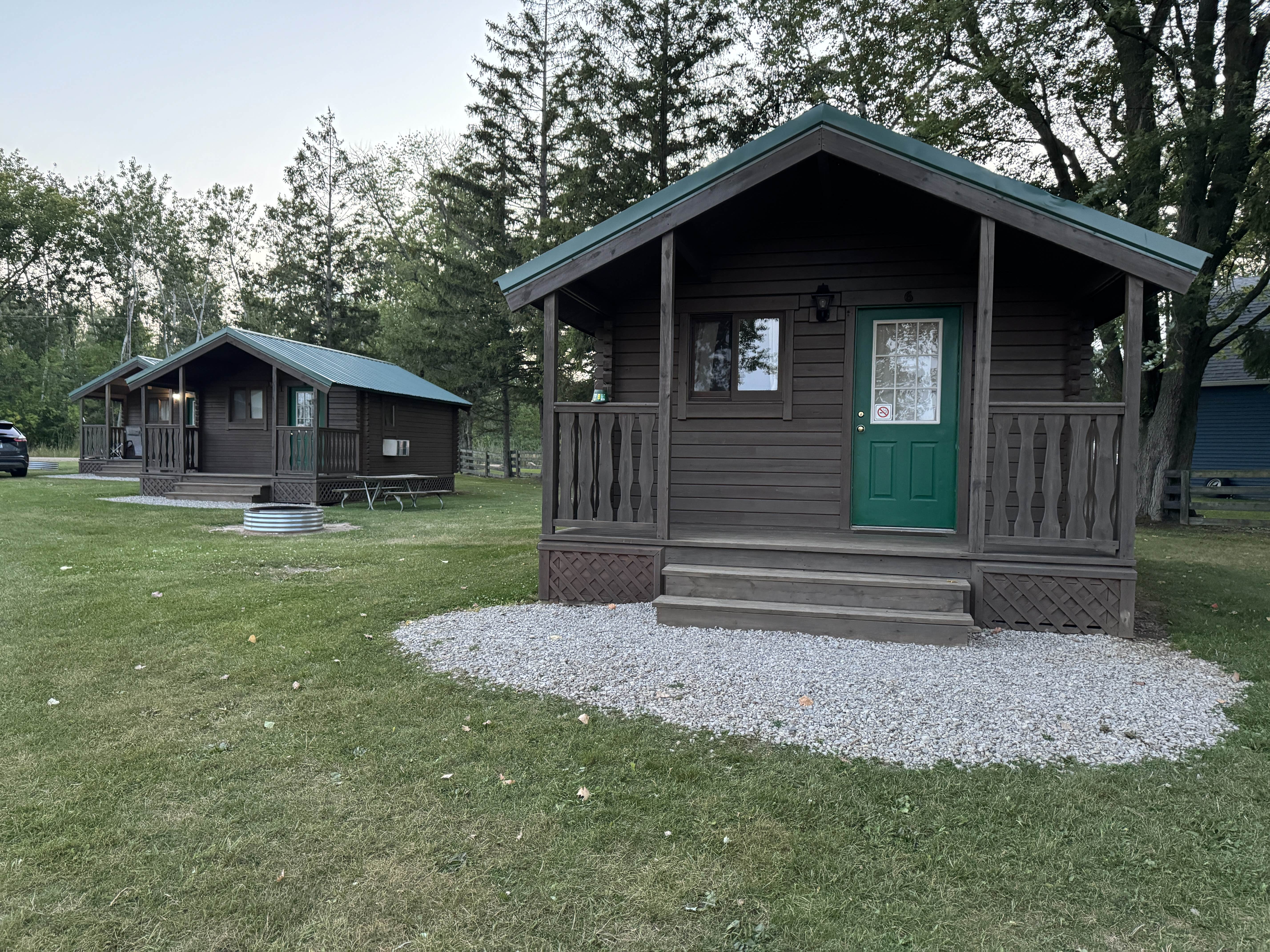Lee D.'s photo of a cabin at Stafford County Park Campground near Cass City, MI
