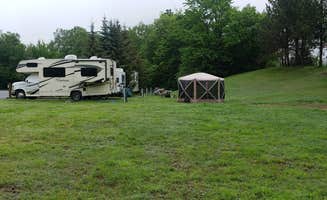 Jean C.'s photo of rv camping at Cannon Mountain RV Park — Franconia Notch State Park near Gilead, ME
