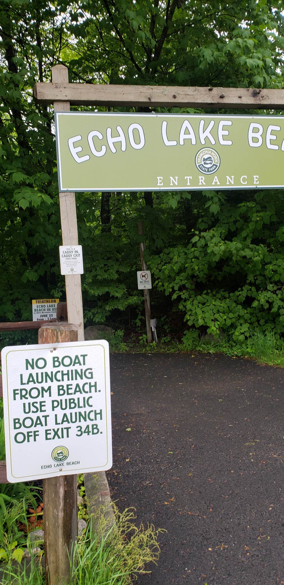 Camper submitted image from Cannon Mountain RV Park — Franconia Notch State Park - 4