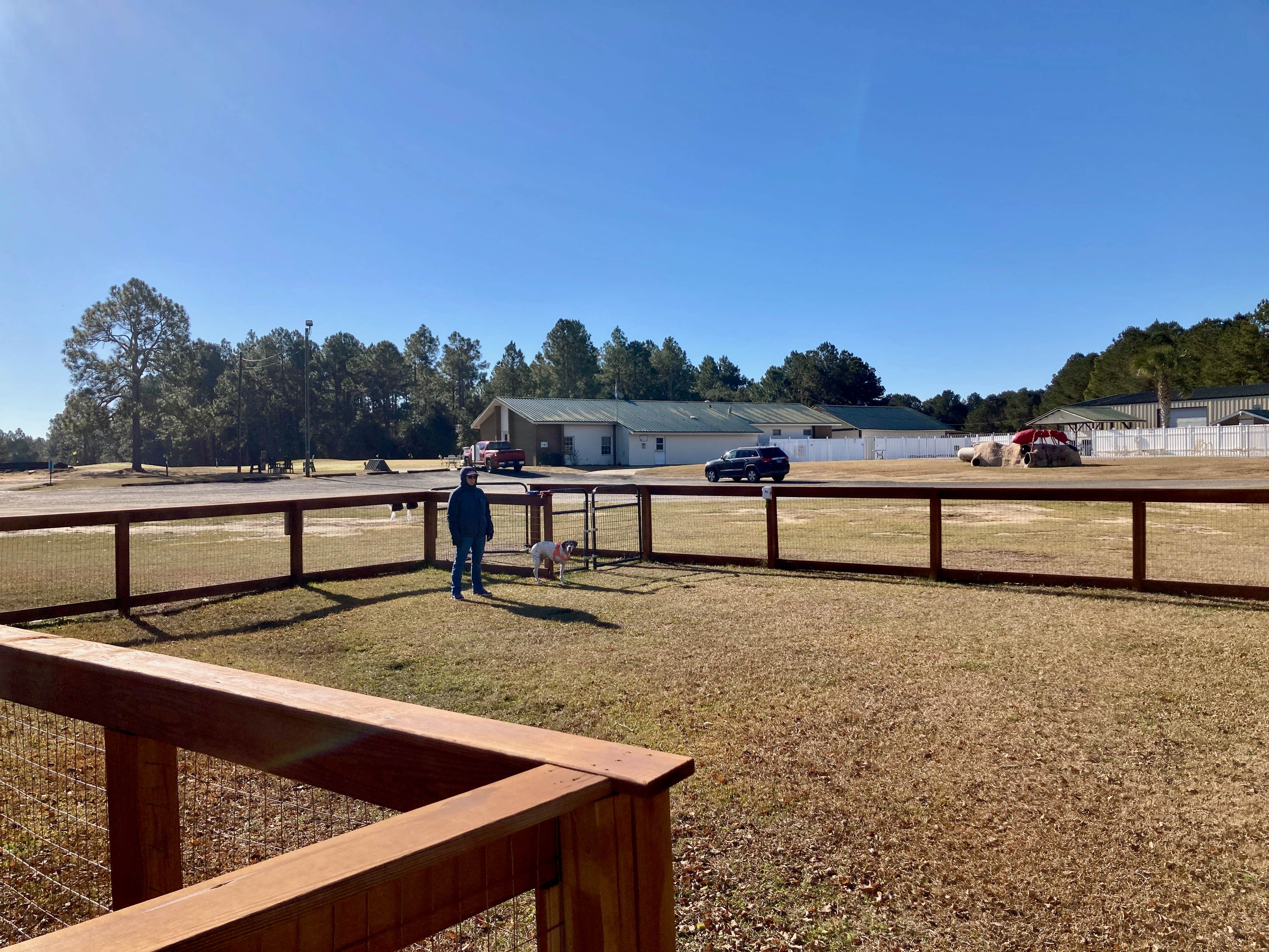 MickandKarla W.'s photo of camping with pets at Wanee Lake Golf & RV | Outdoor Adventure Retreats near Fitzgerald, GA