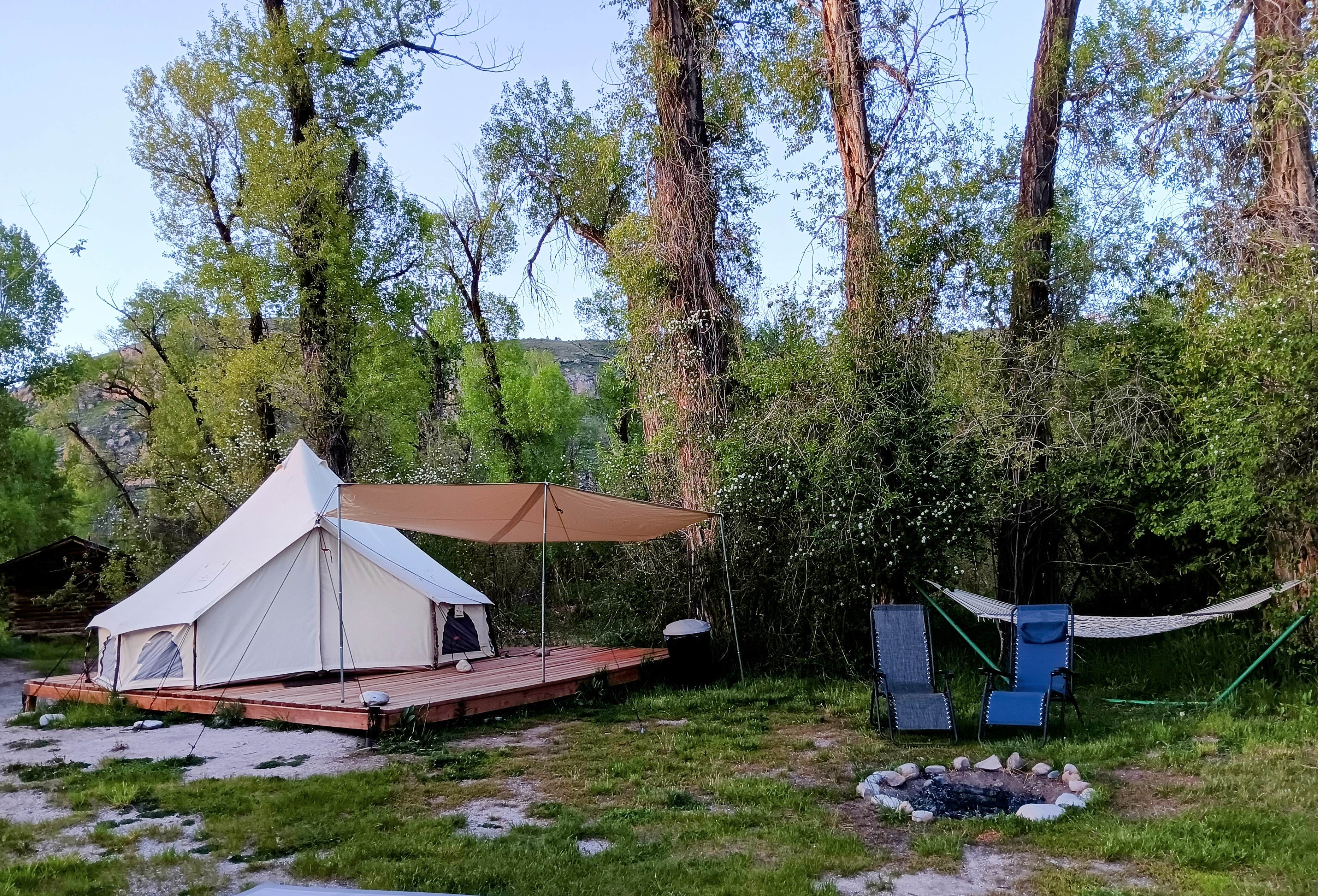 Camper-submitted photo at Snake River Glamping near Star Valley Ranch, WY