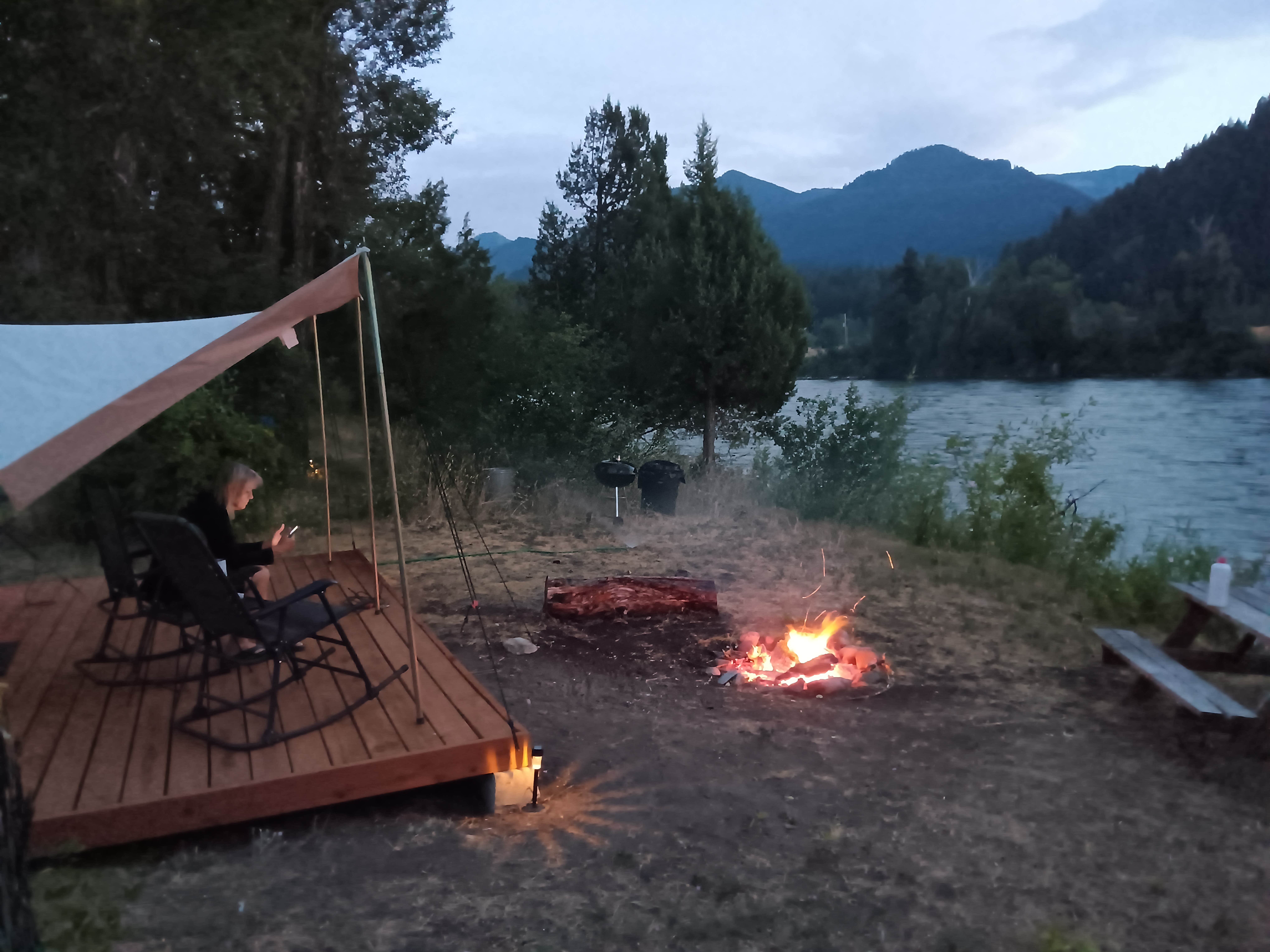 Camper-submitted photo at Snake River Glamping near Star Valley Ranch, WY