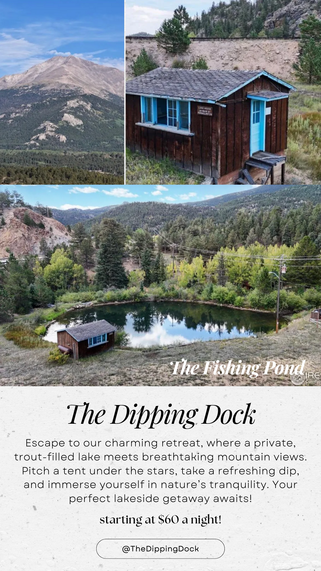 Camping near Pawnee Campground: The Dipping Dock, Allenspark, Colorado