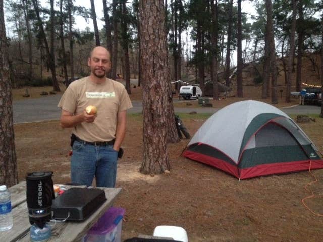 Frankie B.'s photo at Bastrop State Park Campground near Warda, TX