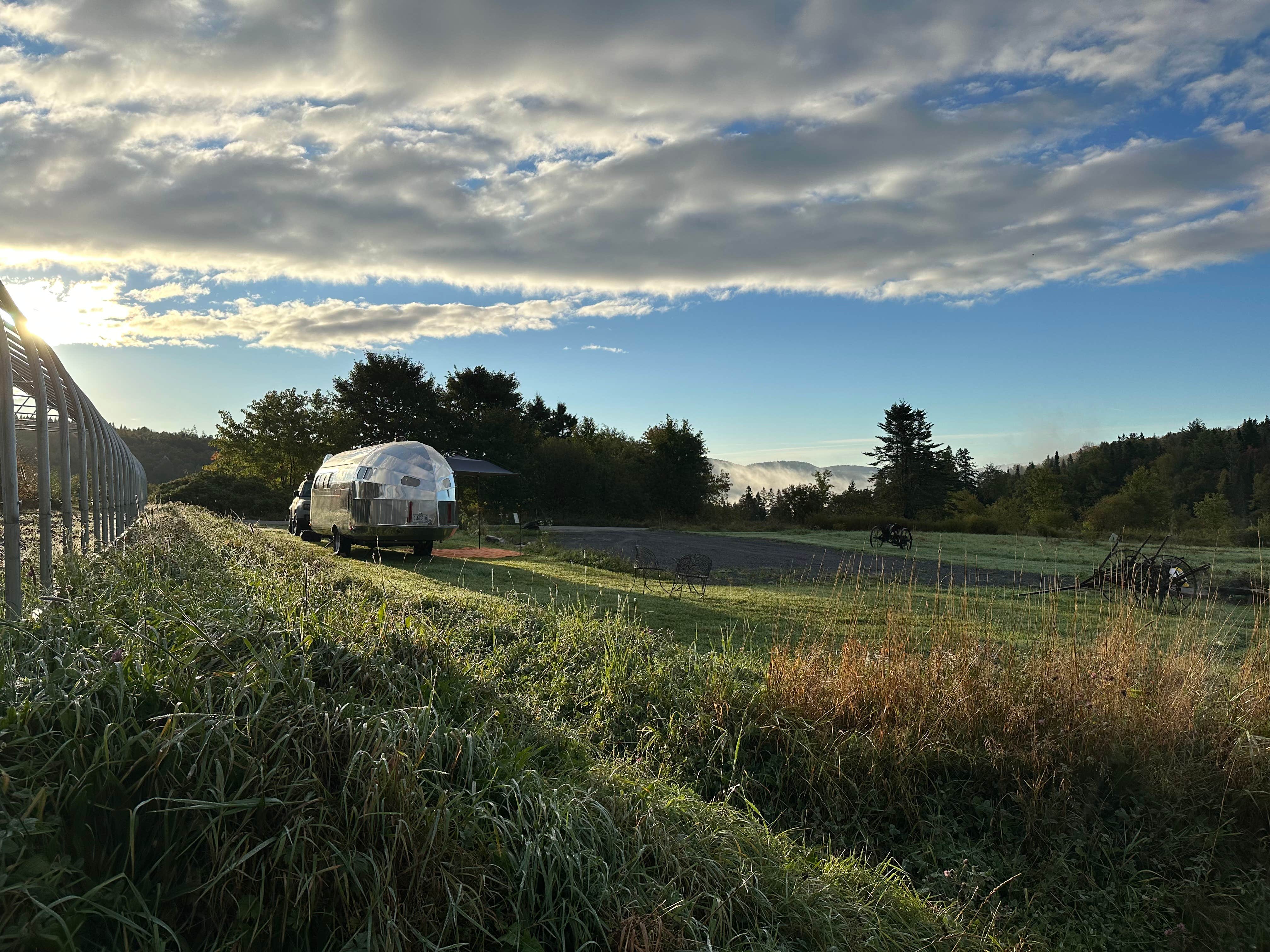 Heather C.'s photo of rv camping at Art and Health Chill Camping near Barre, VT