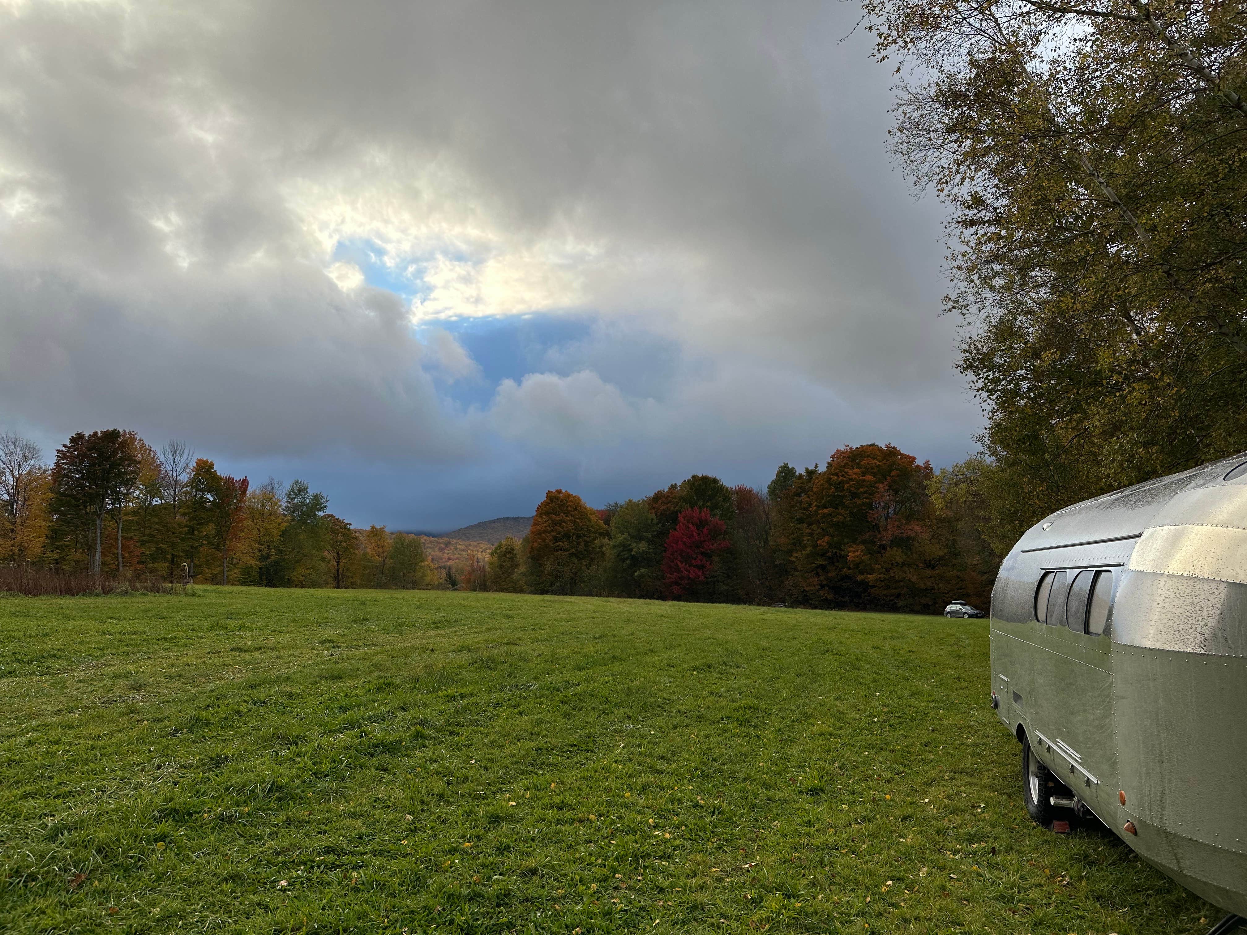 Heather C.'s photo of rv camping at Singing Wood Farm near Hardwick, VT