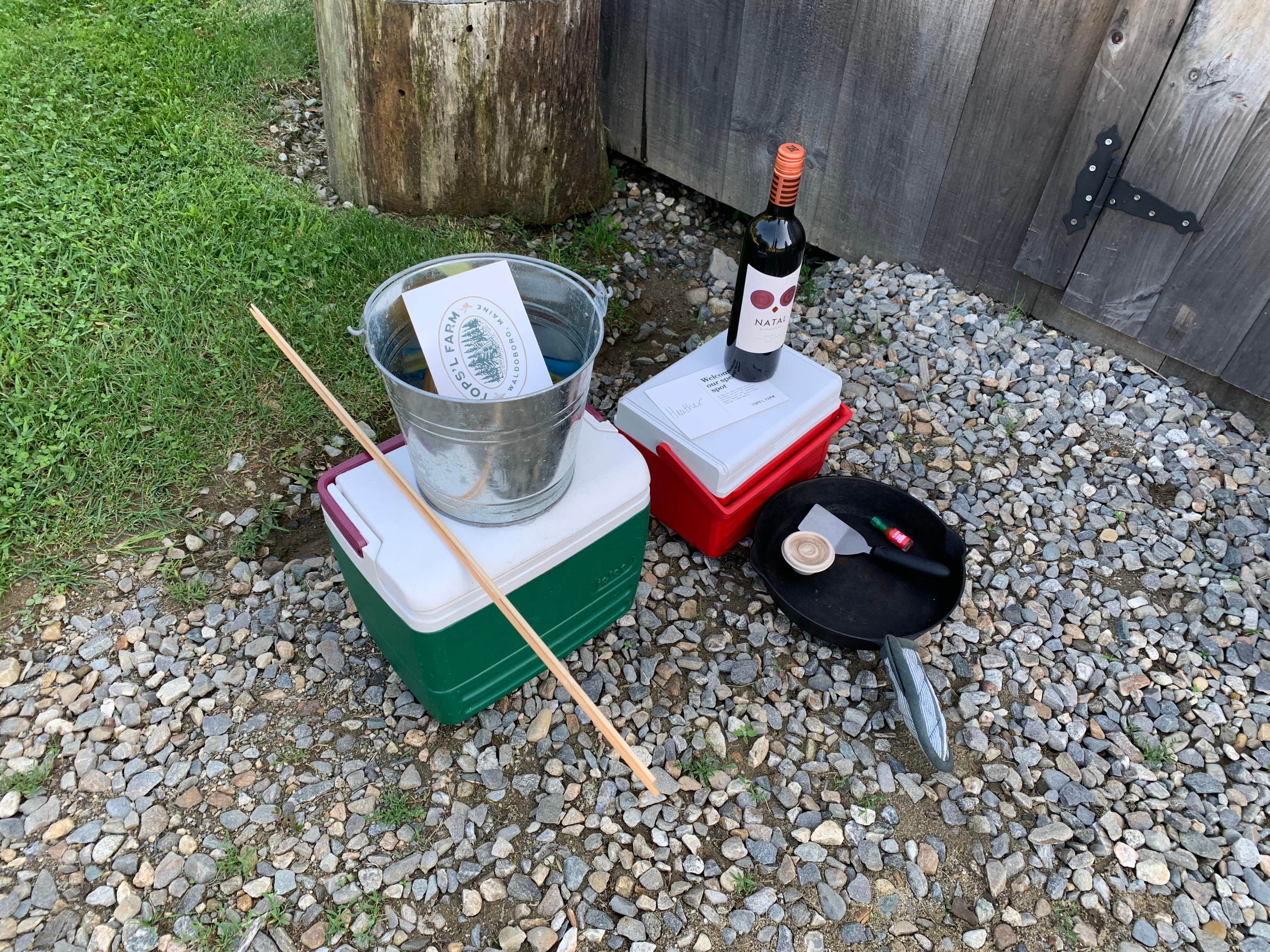 Camper-submitted photo at Tops’l Farm near Alna, ME