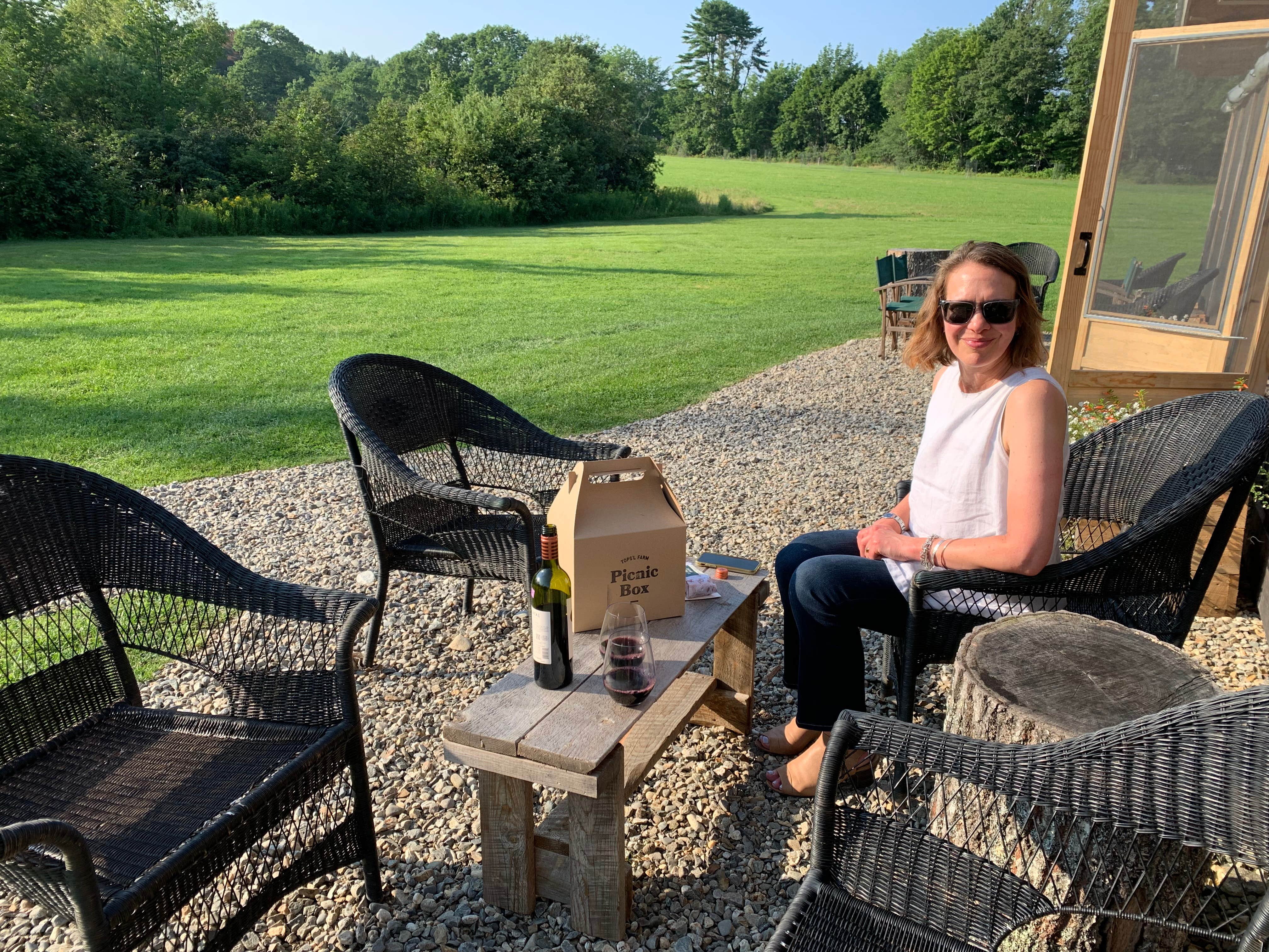 Camper-submitted photo at Tops’l Farm near Bristol, ME