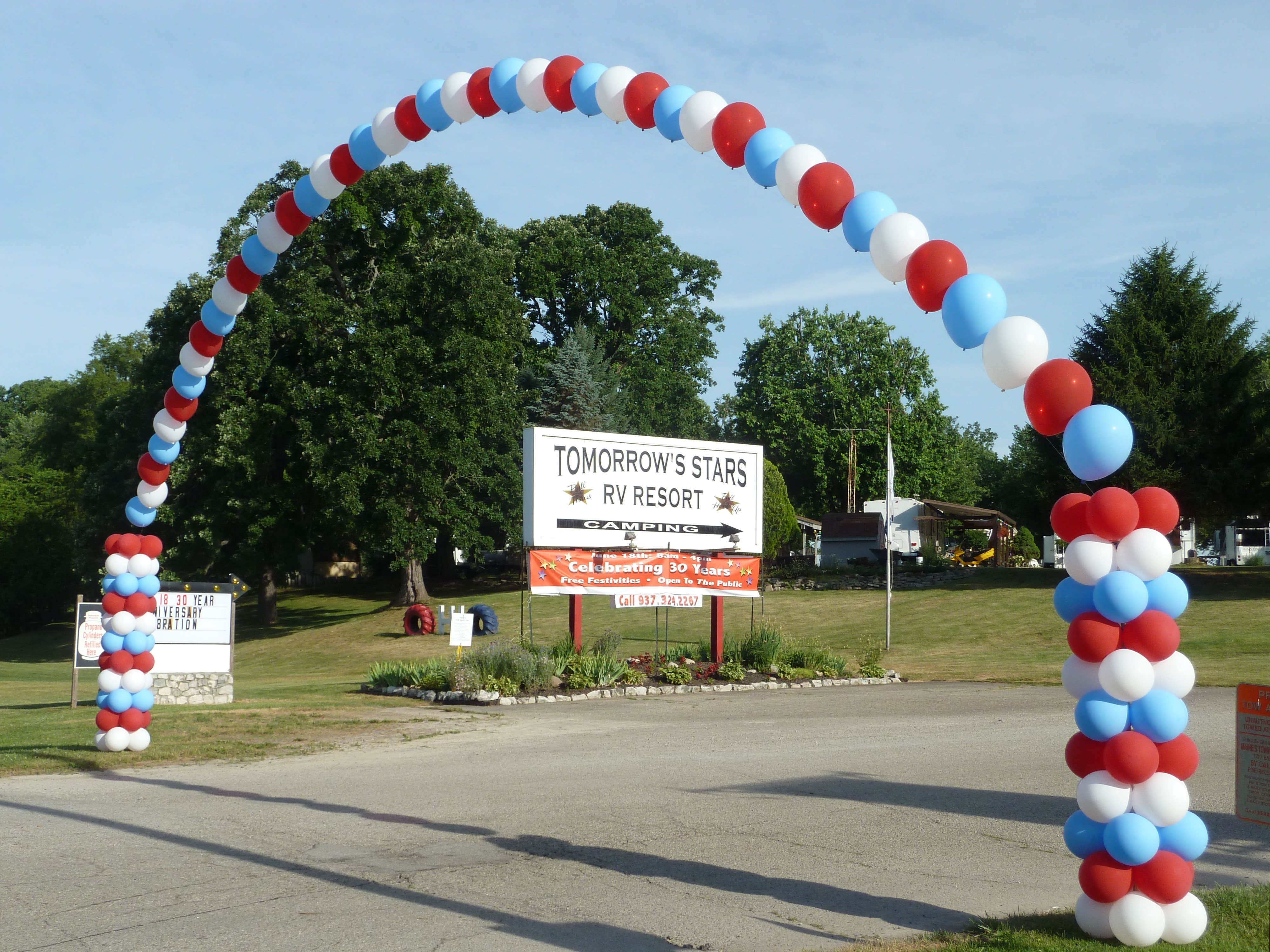 Camper-submitted photo at Tomorrow's Stars RV Resort near Lockbourne, OH