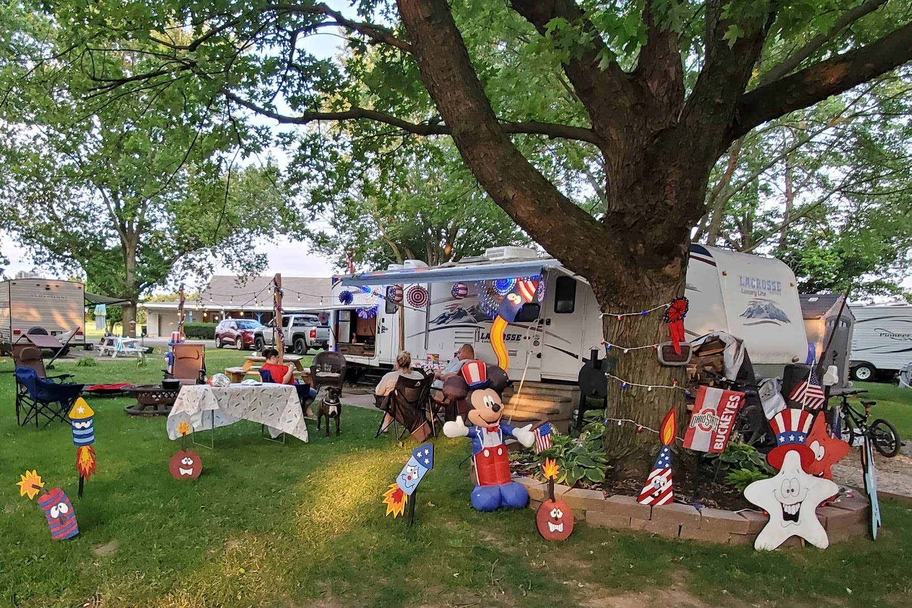 Leo N.'s photo of camping with pets at Tomorrow's Stars RV Resort near Galloway, OH
