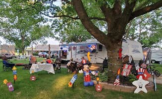 Leo N.'s photo of camping with pets at Tomorrow's Stars RV Resort near Yellow Springs, OH