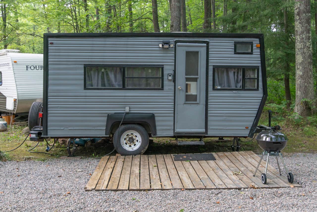 Camper-submitted photo at Lake Hilbert Campground near Amberg, WI