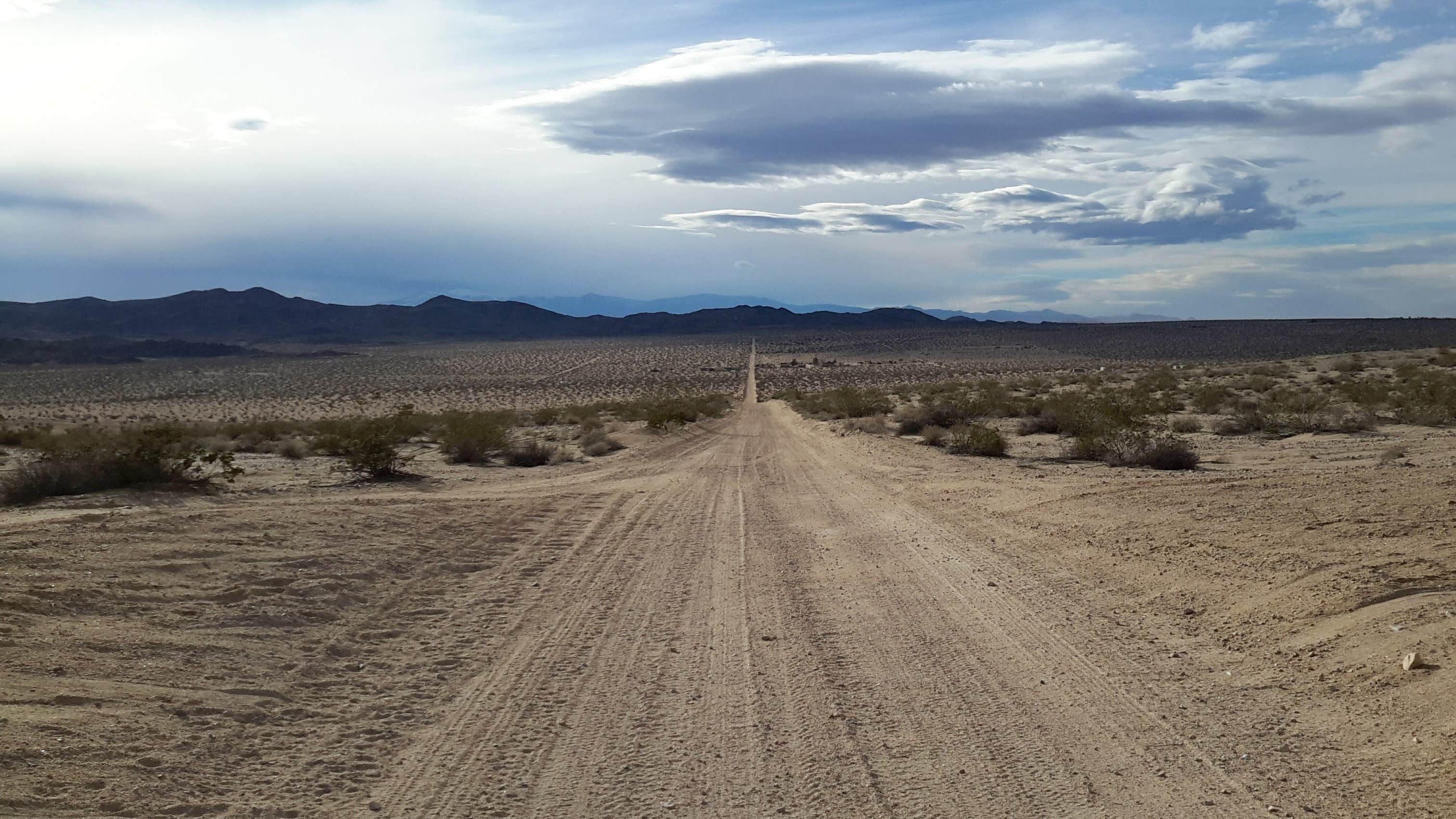 Camper submitted image from Mojave high desert tent and RV getaway - 1